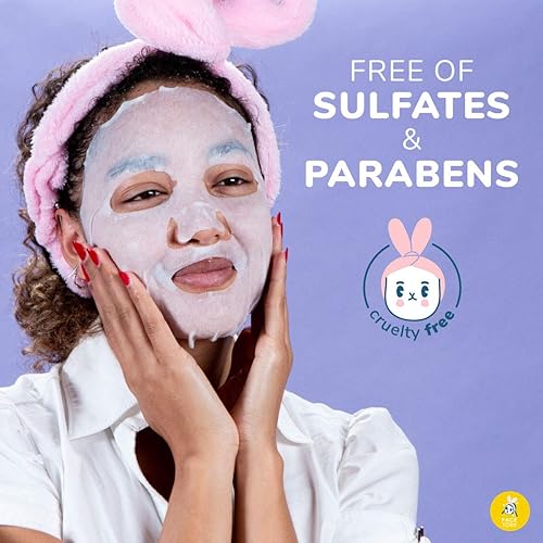 Facetory Best Of Seven Facial Masks Collection - Hydrate, Radiance Boost, Soothe, Revitalize, Nourish, Purify Skin - For All Ski