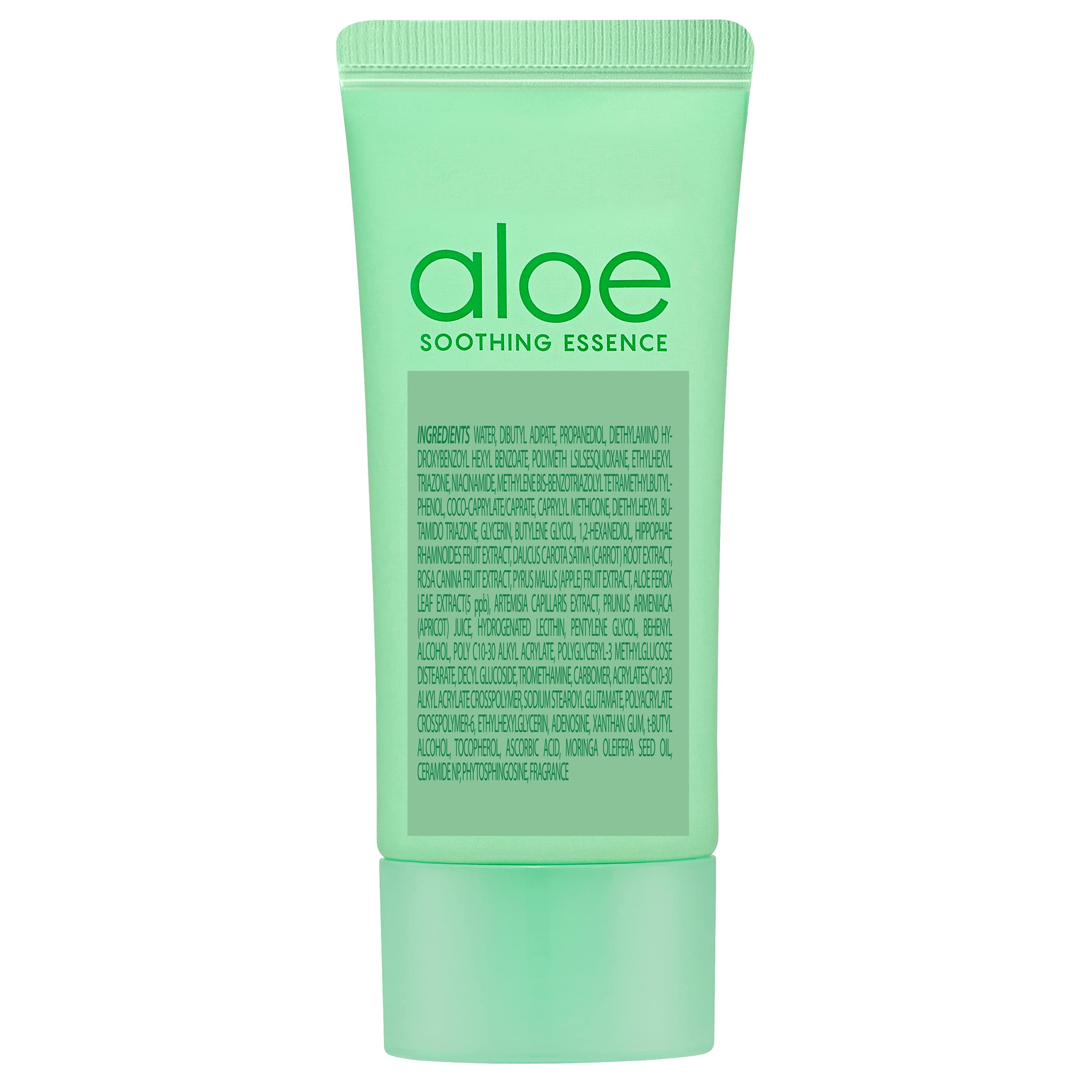 Holika Holika Aloe Waterproof Sun Cream 70ml - Mild, Soft, Moisturizing, Non-sticky, No White Cast, Aloin Free Sun Screen protec
