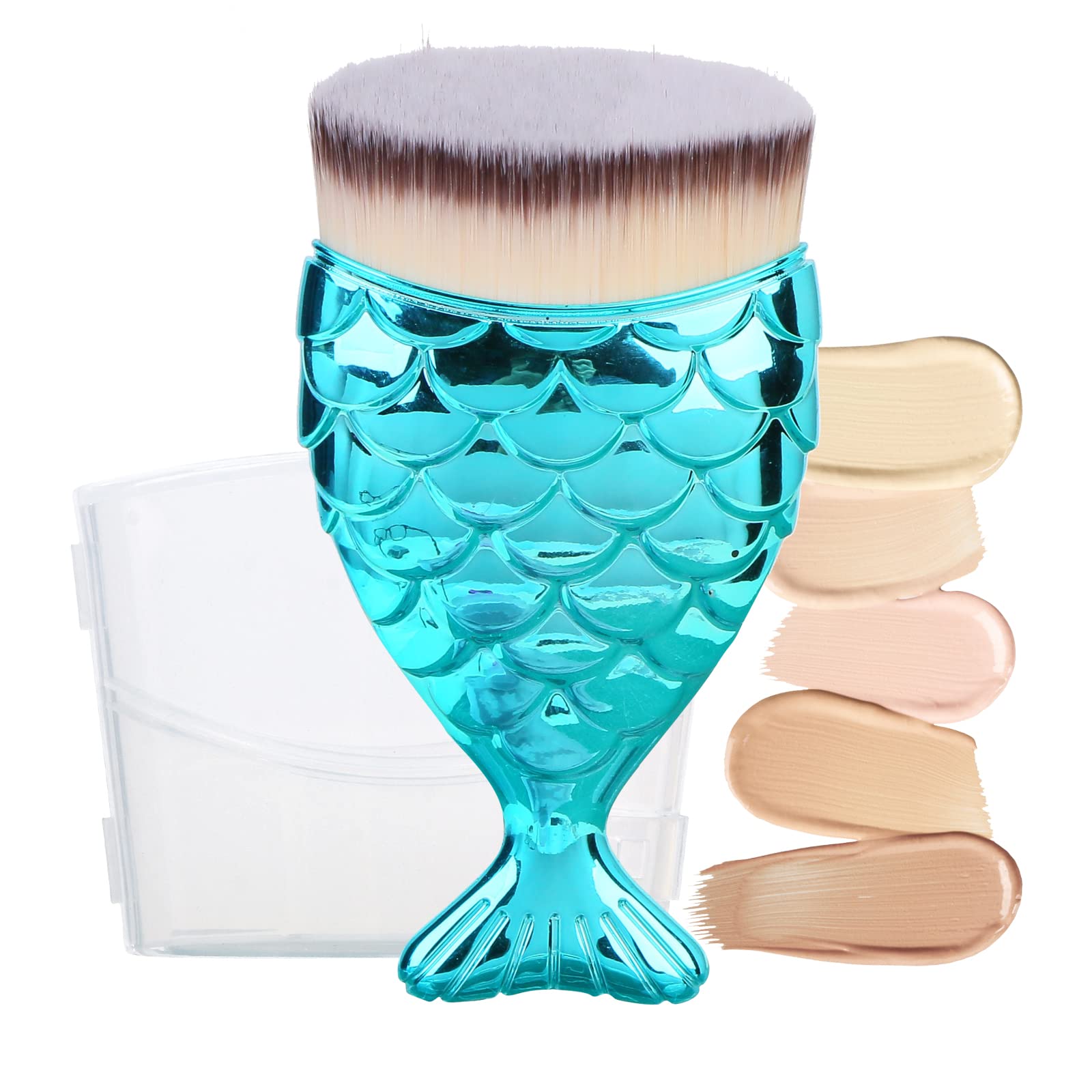 UNIMEIX Sunscreen Brush for Face Kabuki Brush Sunscreen Applicator for Kids Foundation Makeup Brushes for Liquid Foundation Powd