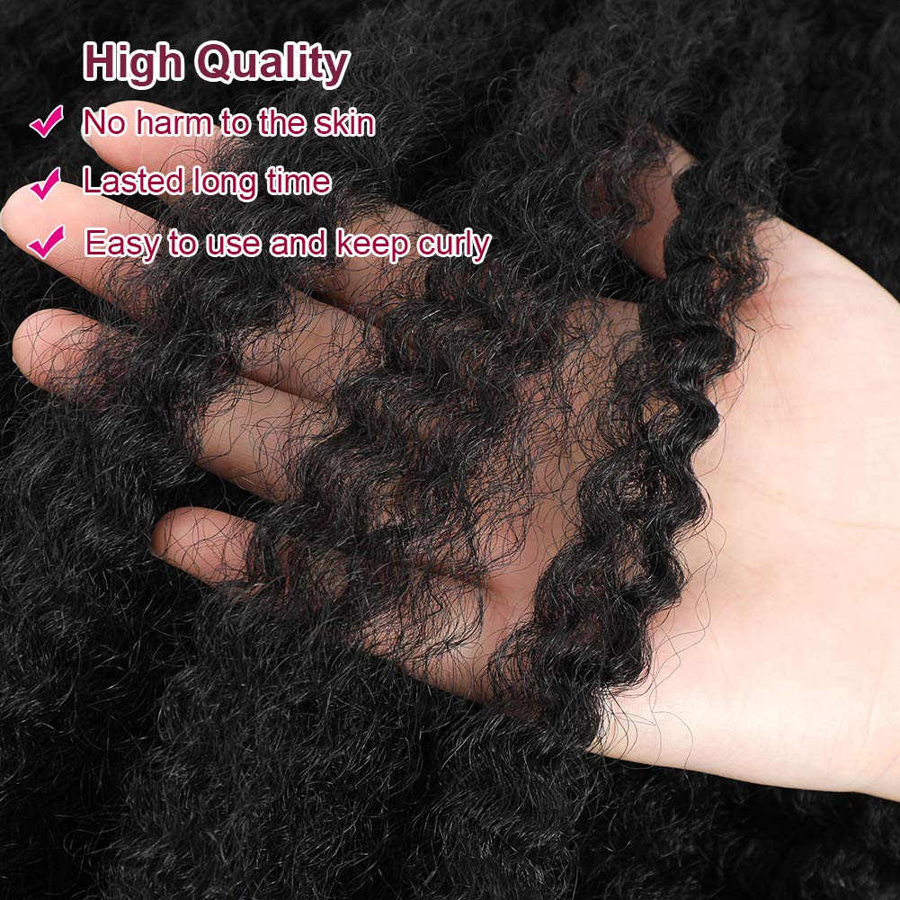 Dansama Marley Twist Braiding Hair 24 Inch 6 Packs Marley Hair Braiding Hair Crochet Hair Extensions (24 Inch (Pack Of 6), #2)