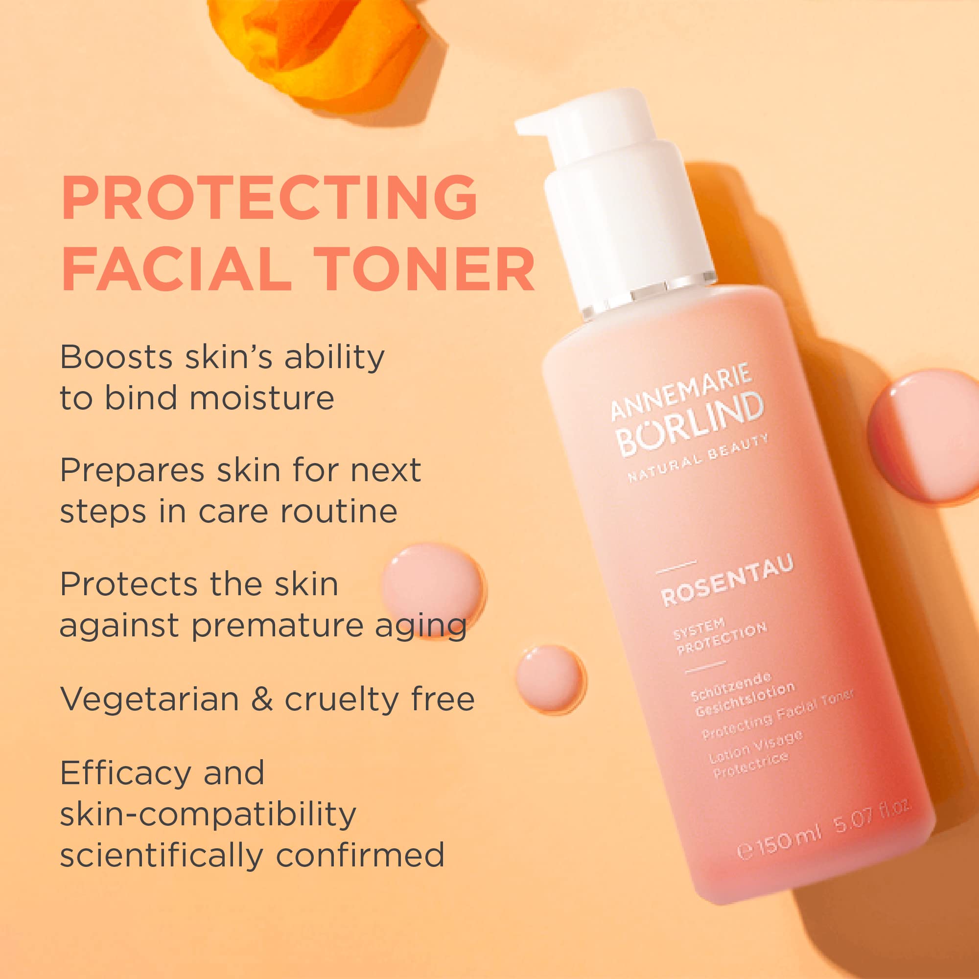 AnneMarie Borlind Protecting Facial Toner, 150 ML