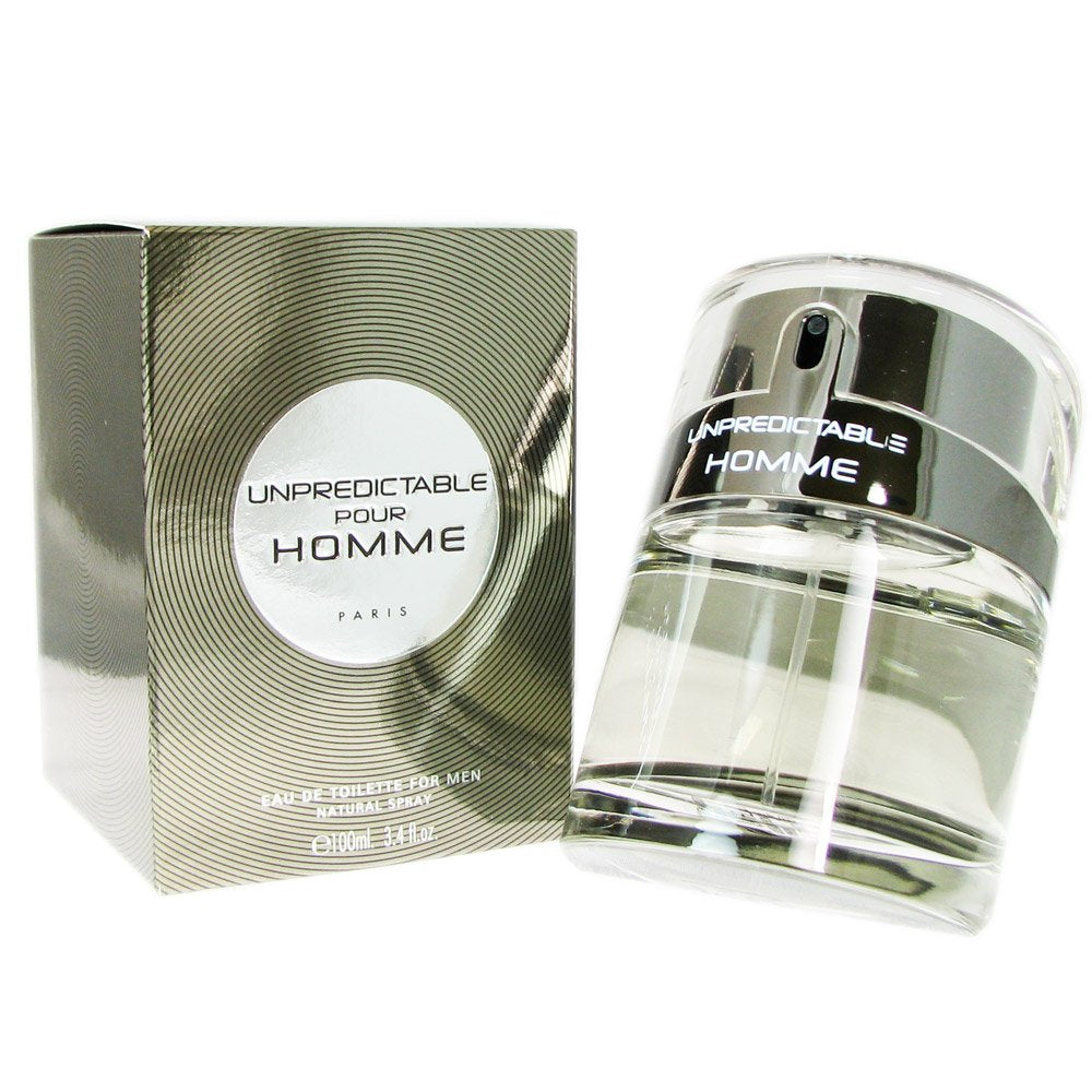 Unpredictable Pour Homme By Glenn Perri, 3.4 Oz Eau De Toilette Spray For Men