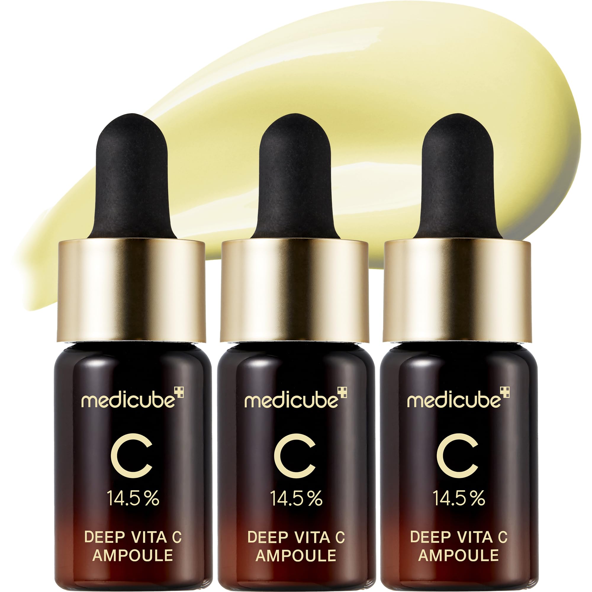 Medicube Deep Vita C Serum 2.0 || 14.5% Pure Vitamin C Reduce The Appearance Of Hyperpigmentation, Dark Spots, And Blemishes | 1