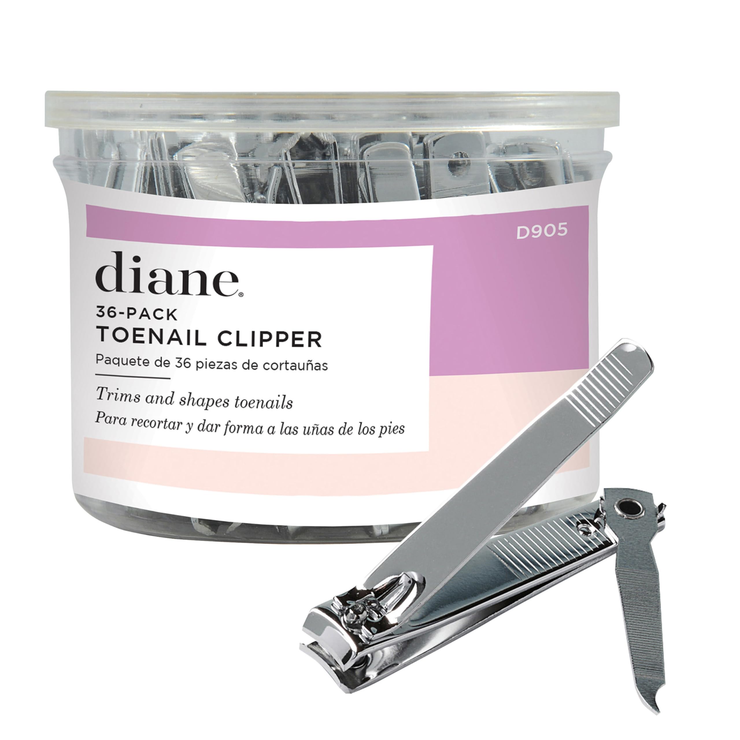 Diane D905 Toenail Clipper, 36 count