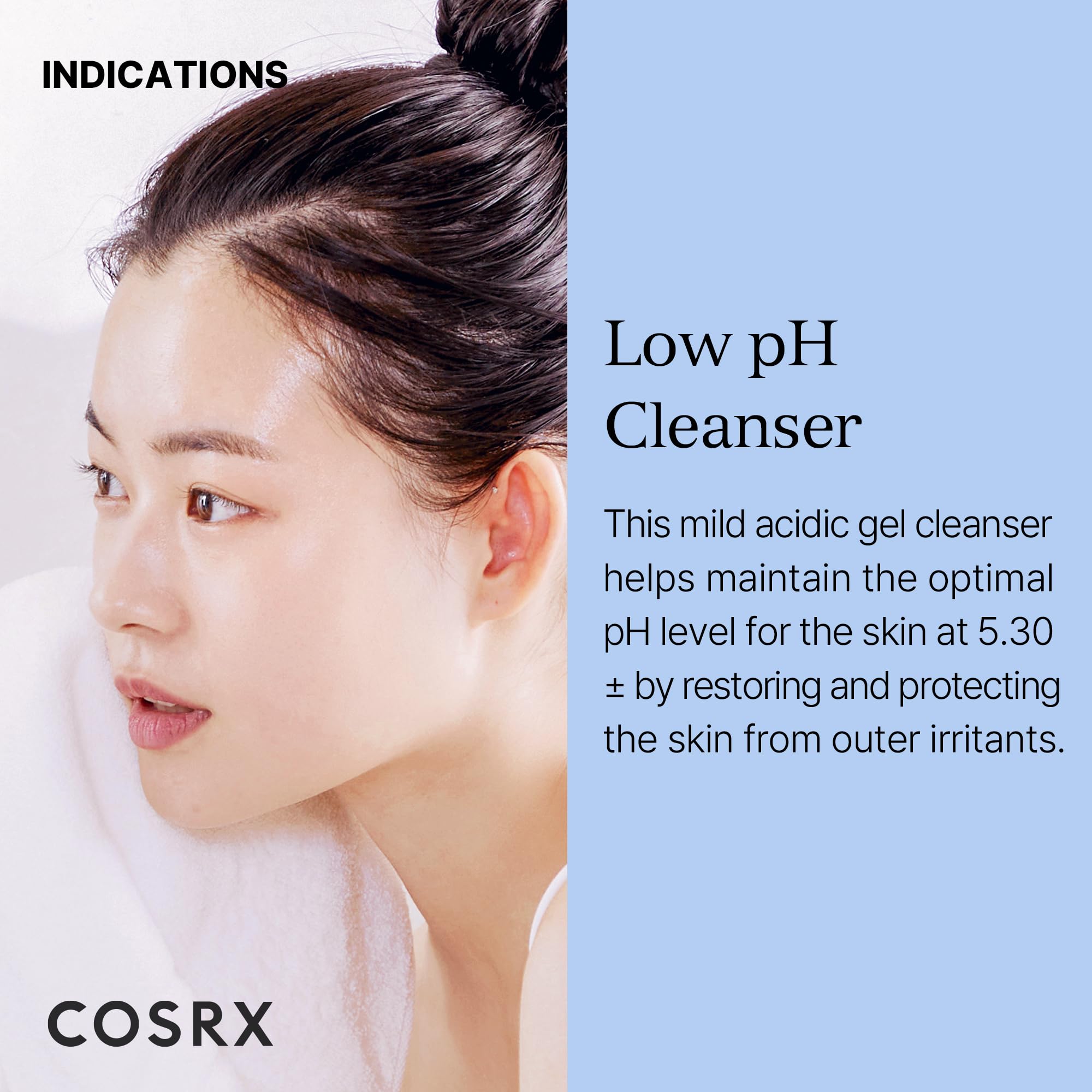 COSRX Low pH Good Morning Gel Cleanser (13.52fl.oz/400ml)