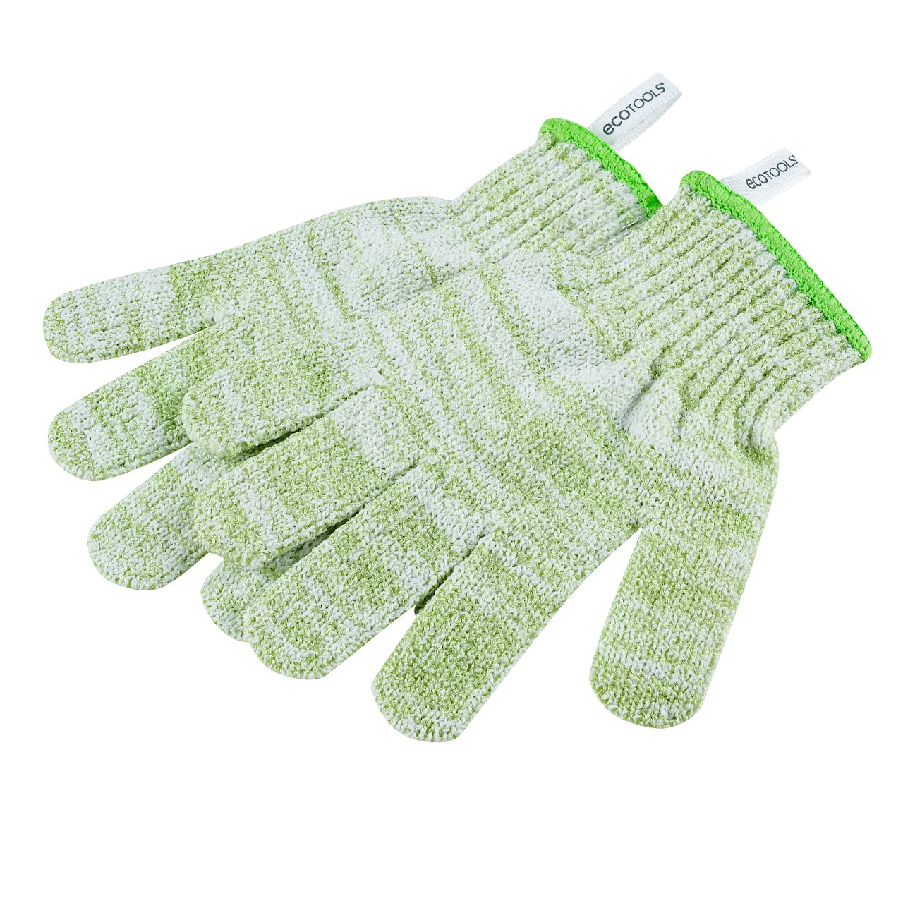 Ecotools Recycled Bath And Shower Gloves, Colors May Vary