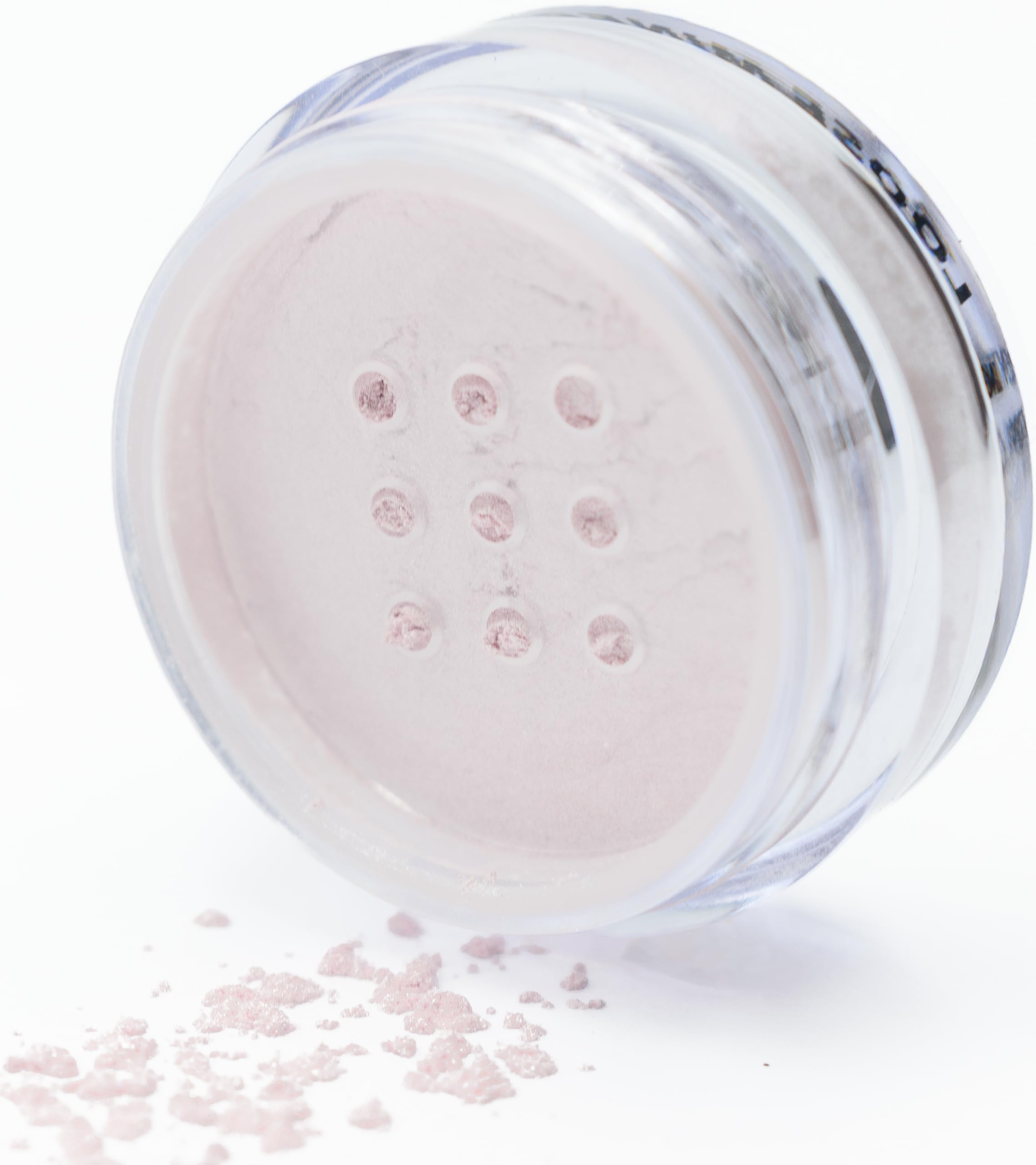 Pure Ziva Pixie Dust Light Pale Pink Metallic White Single Loose Powder Eyeshadow; Talc & Paraben Free, No Animal Testing & Crue