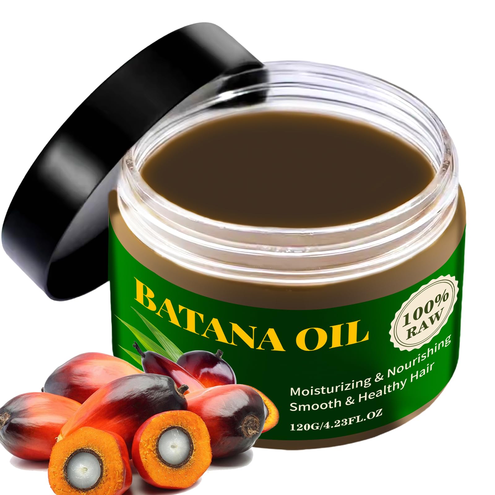 YAFUSIPE Batana Oil Paste For Hair Growth Treatment, Dr. Sebi Cold Pressed Raw Unrefined 100% Natural Pure Batana Oils Hair Mask