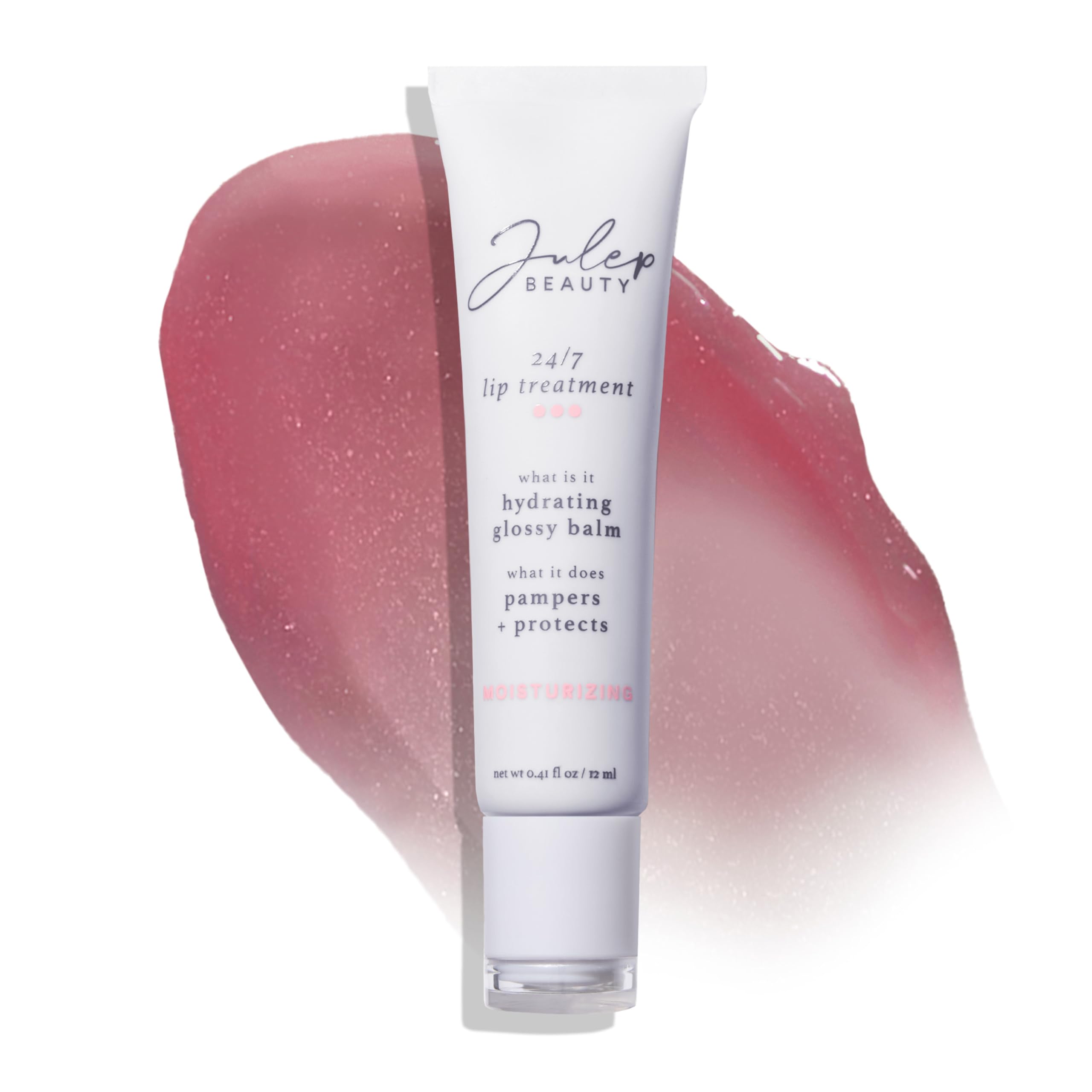 Julep 24/7 Lip Treatment - Hydrating & Glossy Lip Balm And Lip Sleeping Mask With Shea Butter - Moisturize, Protect & Soothe - V