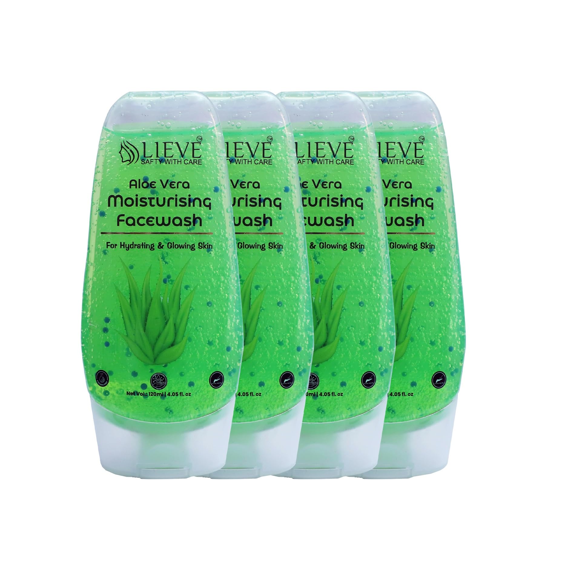 Lieve Safety With Care Facewash, 120Ml | Mild Face Wash With No Harsh Chemicals, Soap & Paraben Free | Gentle Cleanser For Sensi