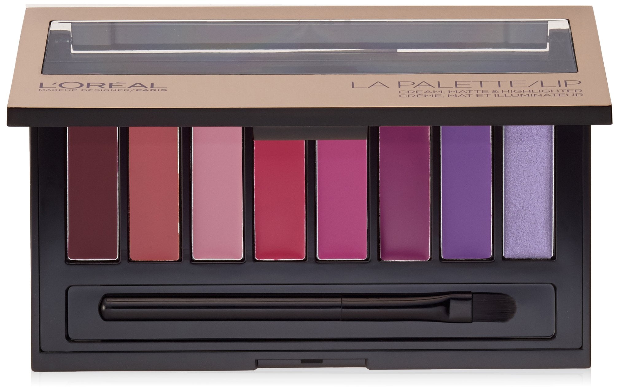L'Or  al Paris Colour Riche La Palette Lip, Plum, 0.14 oz.