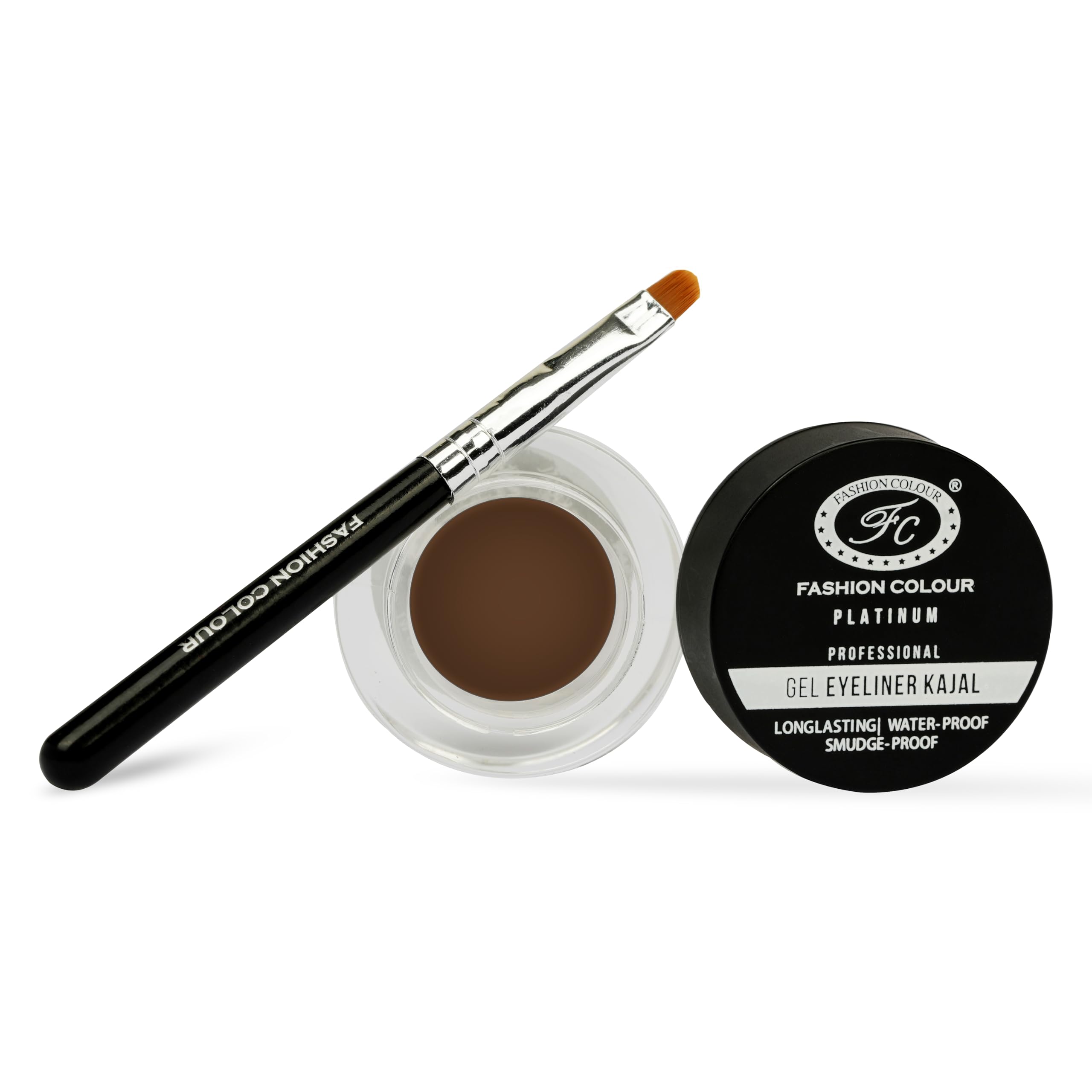 Fashion Colour Professional Gel Eyeliner Kajal Ii Long Lasting, Waterproof, Smudge-Proof And Smooth Gliding Ii Available In Rang