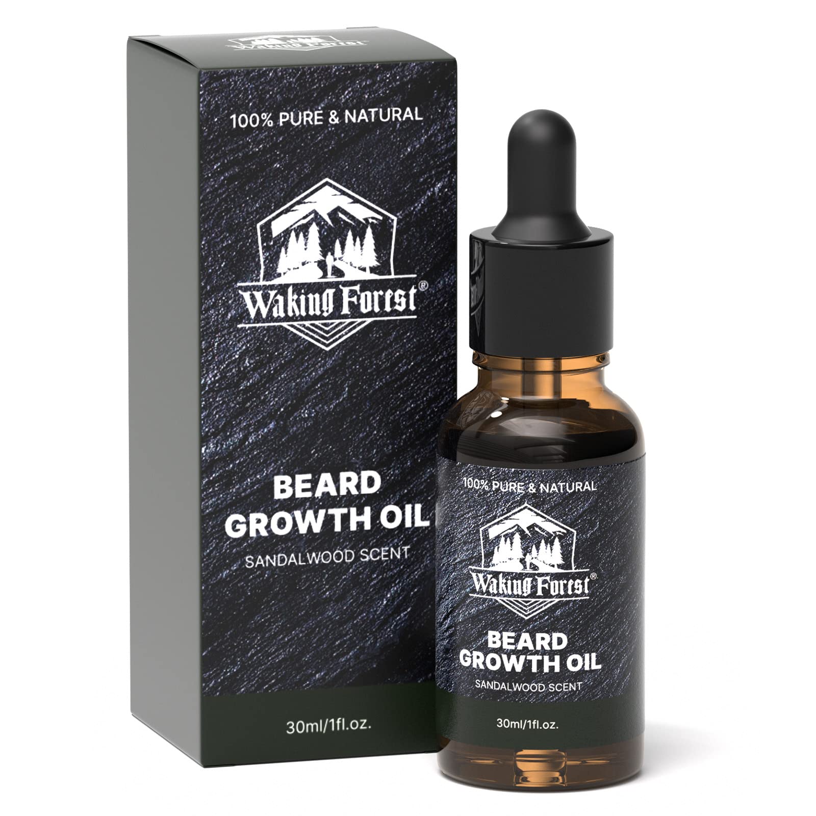 Waking Forest Beard Oil For Men Growth Beard Softener Oil For Men Growth Moisturizes Beard And Skin Beard Growth Oil For Men 100
