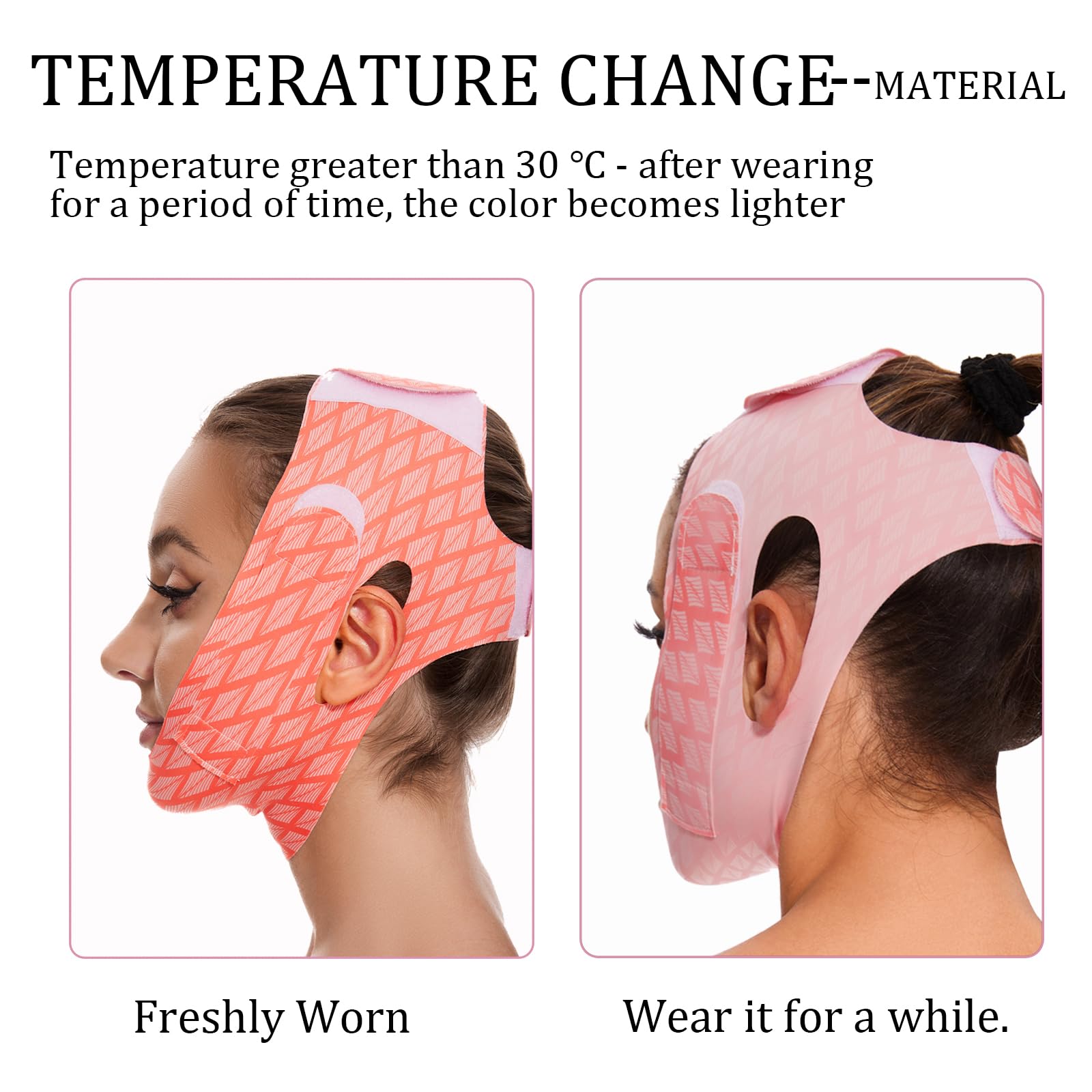 Edcbmb V Line Mask Double Chin Reducer Strap Eliminator Remover Prevent Sagging Shaped Face Belt Slimming For Sleeping Women Jaw