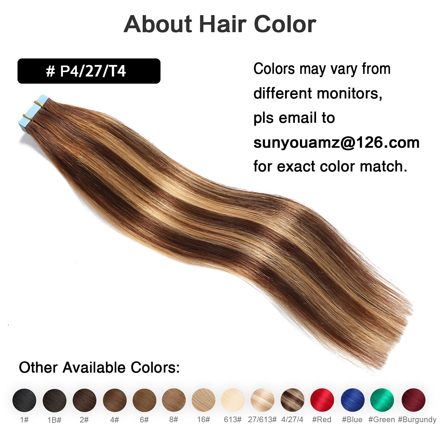 Suyya Tape In Hair Extensions Human Hair 50G/Pack 20Pcs Straight Seamless Skin Weft Tape In Real Hair Extensions Ombre Balayage