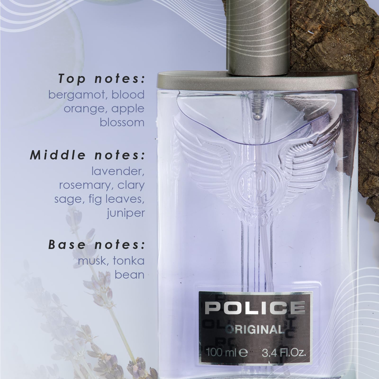 Police Original By Police, 3.4 Oz Eau De Toilette Spray For Men
