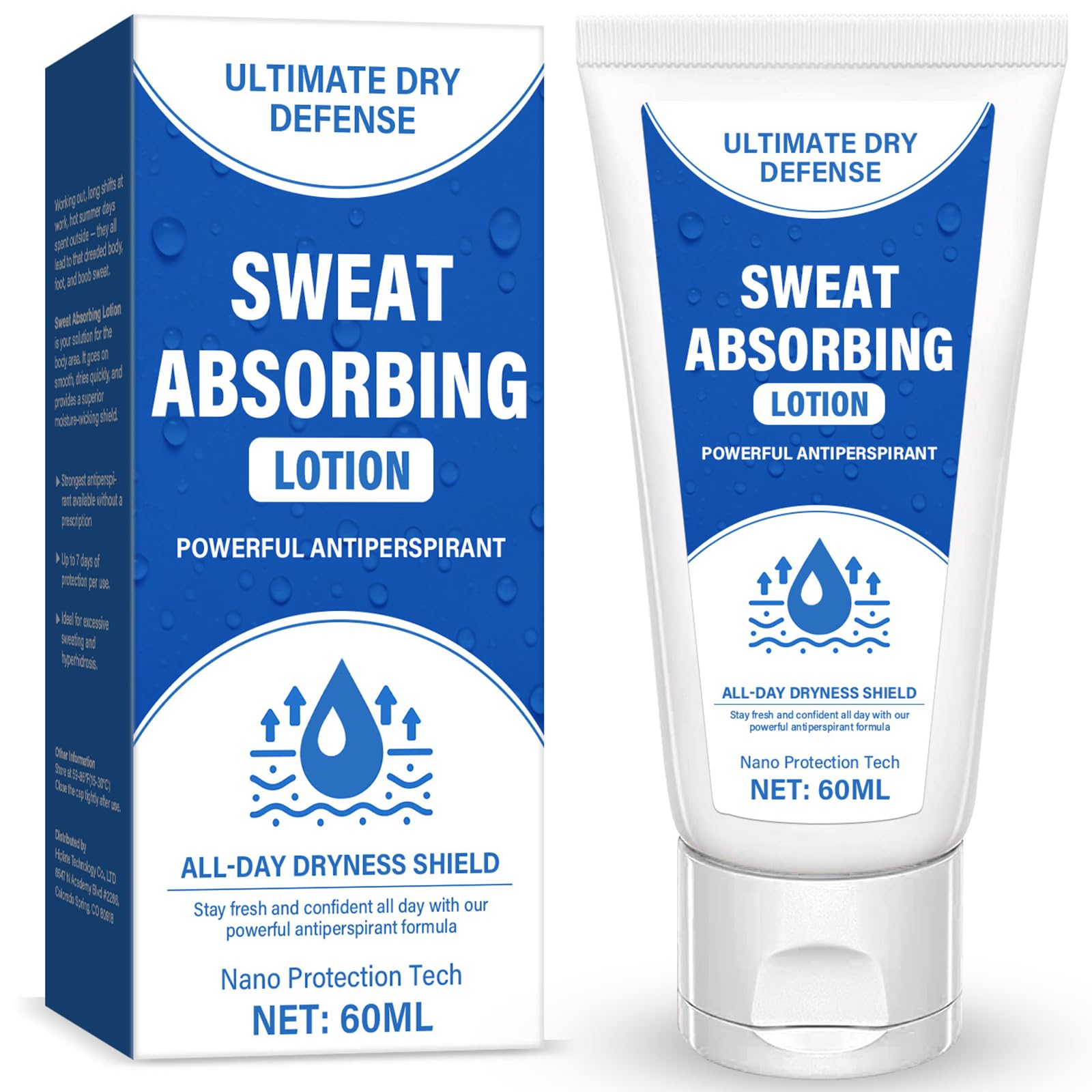 Face Antiperspirant Lotion, Facial Antiperspirant for Men and Women, Sweat Block Face Primer for All Skin Types, Oil Control and