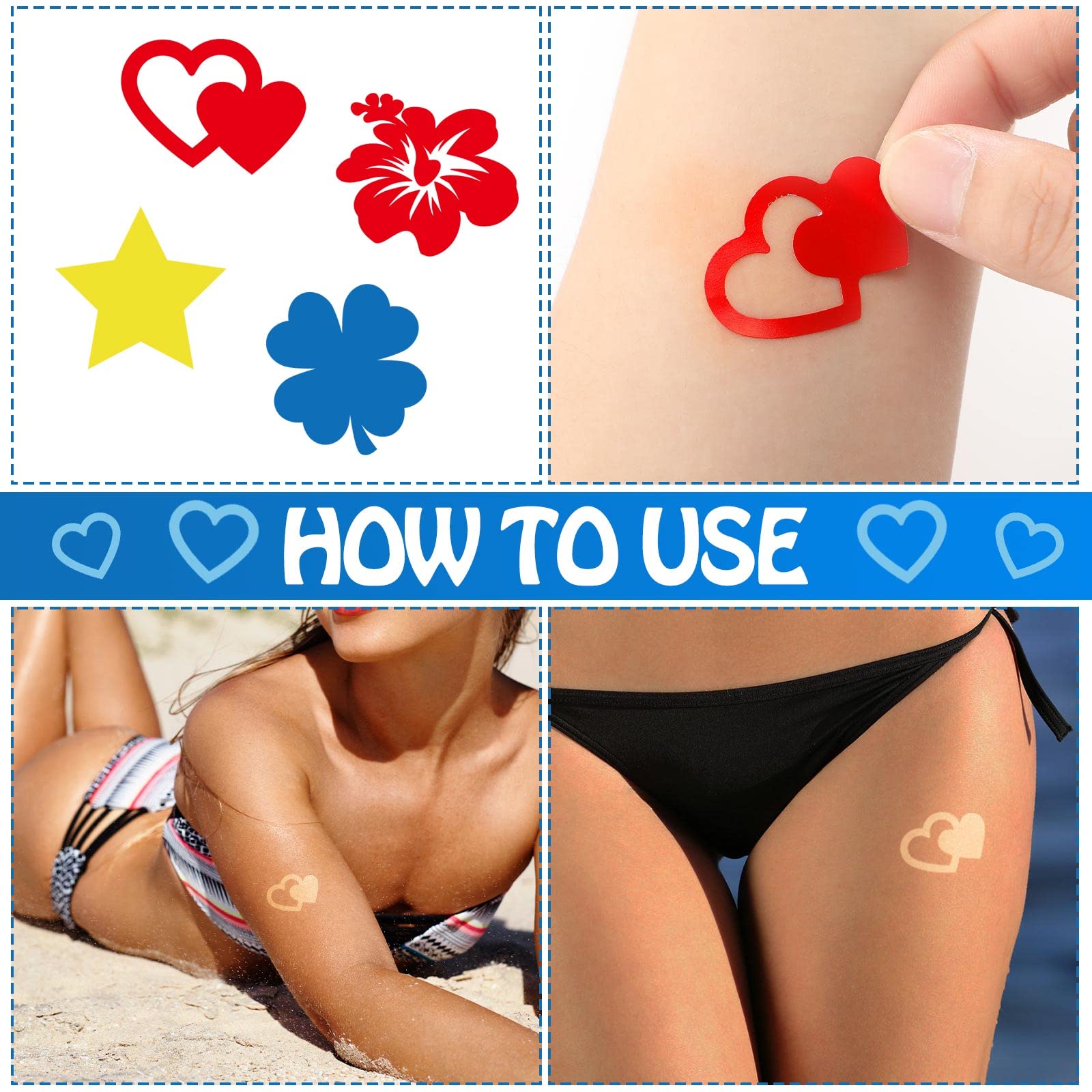 600 Pieces Tanning Sunbathing Stickers Self Adhesive Body Stickers For Tanning Perforated Tanning Bed Stickers Removable Tanning