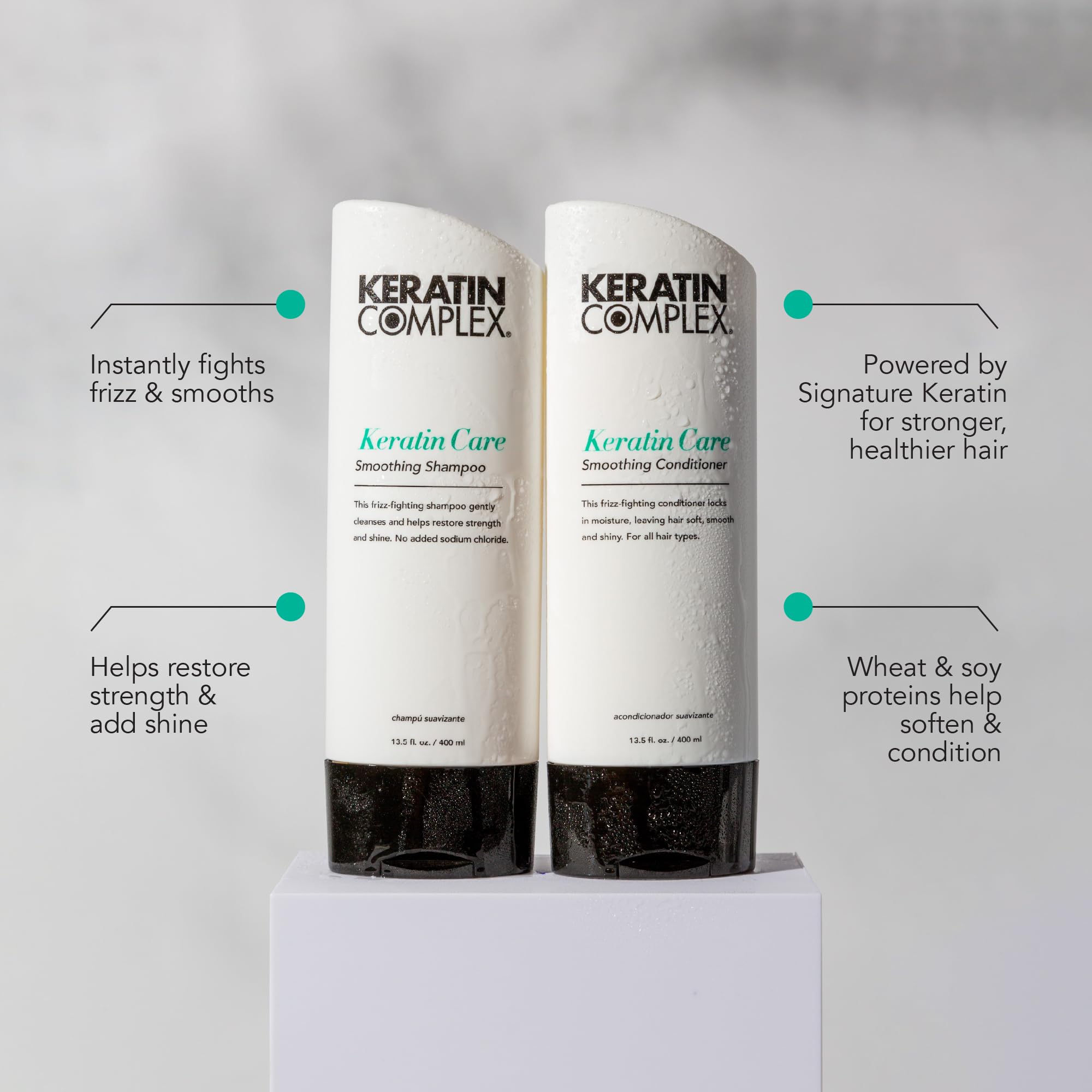 Keratin Complex Keratin Care Smoothing Shampoo, 13.5 Fl Oz