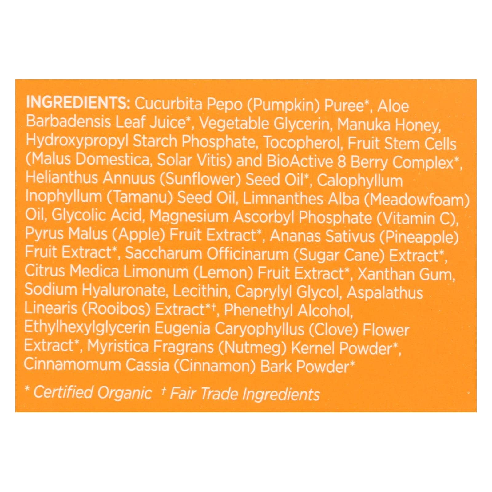 Andalou Naturals Brightng Mask Pumpkn Glyc 1.7 Oz