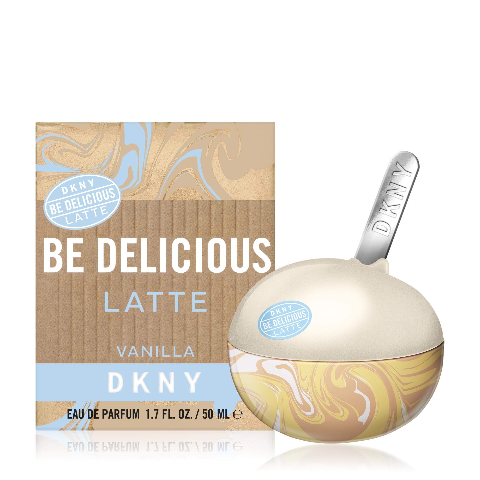 DKNY Be Delicious - Latte Vanilla by Donna Karan for Women - 1.7 oz EDP Spray