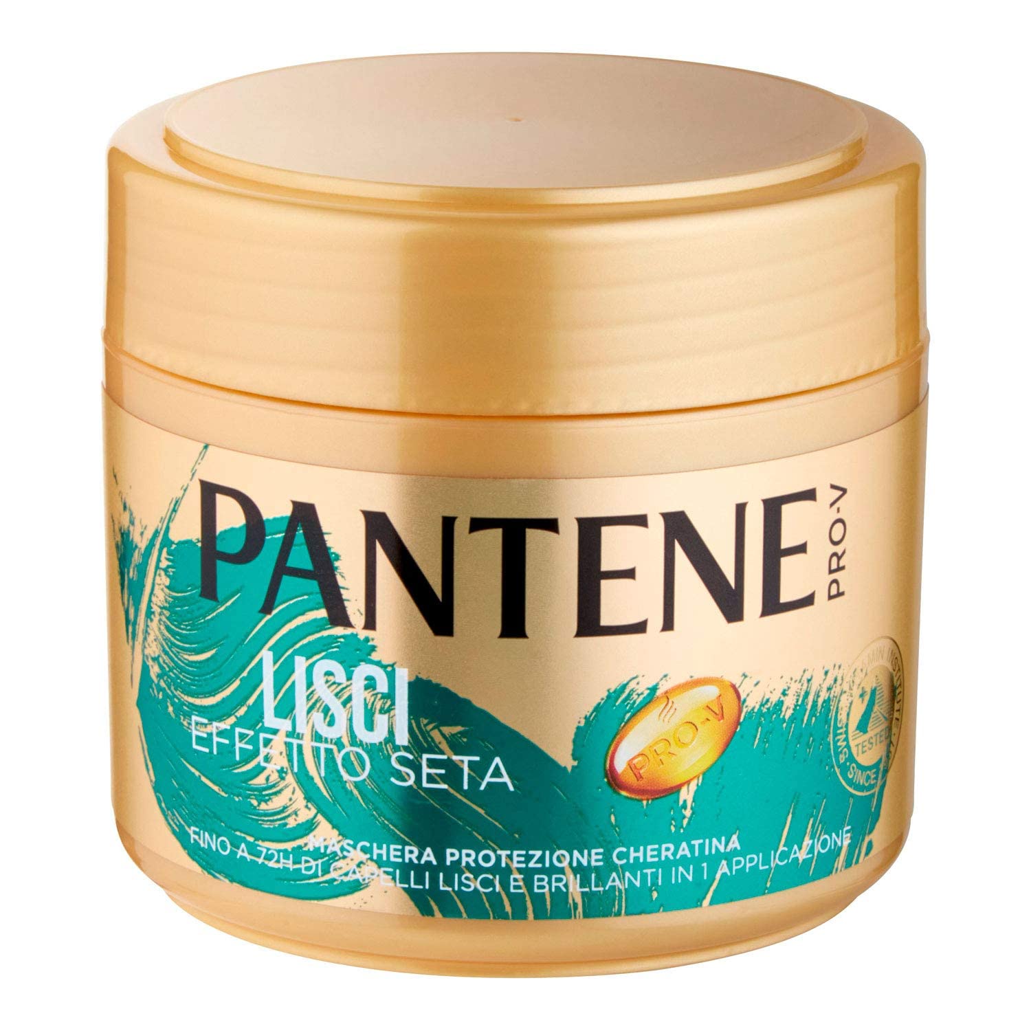 Pantene Pro-V Straight Mask Silk Effect Keratin Protection for Frizzy Hair 300ml