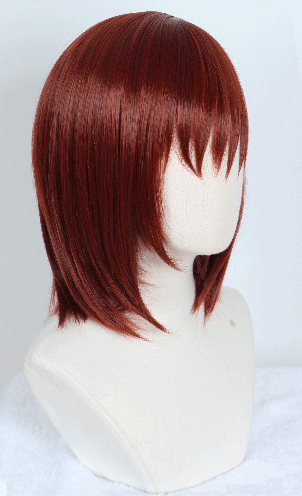 Linfairy Red Mixed Kairi Wig Halloween Cosplay Costume Wig For Women Party Hair