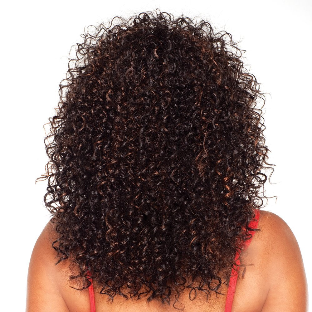 Vivica A. Fox HW-KARA-V Synthetic Fiber, 3/4 Half Wig in Color P42730