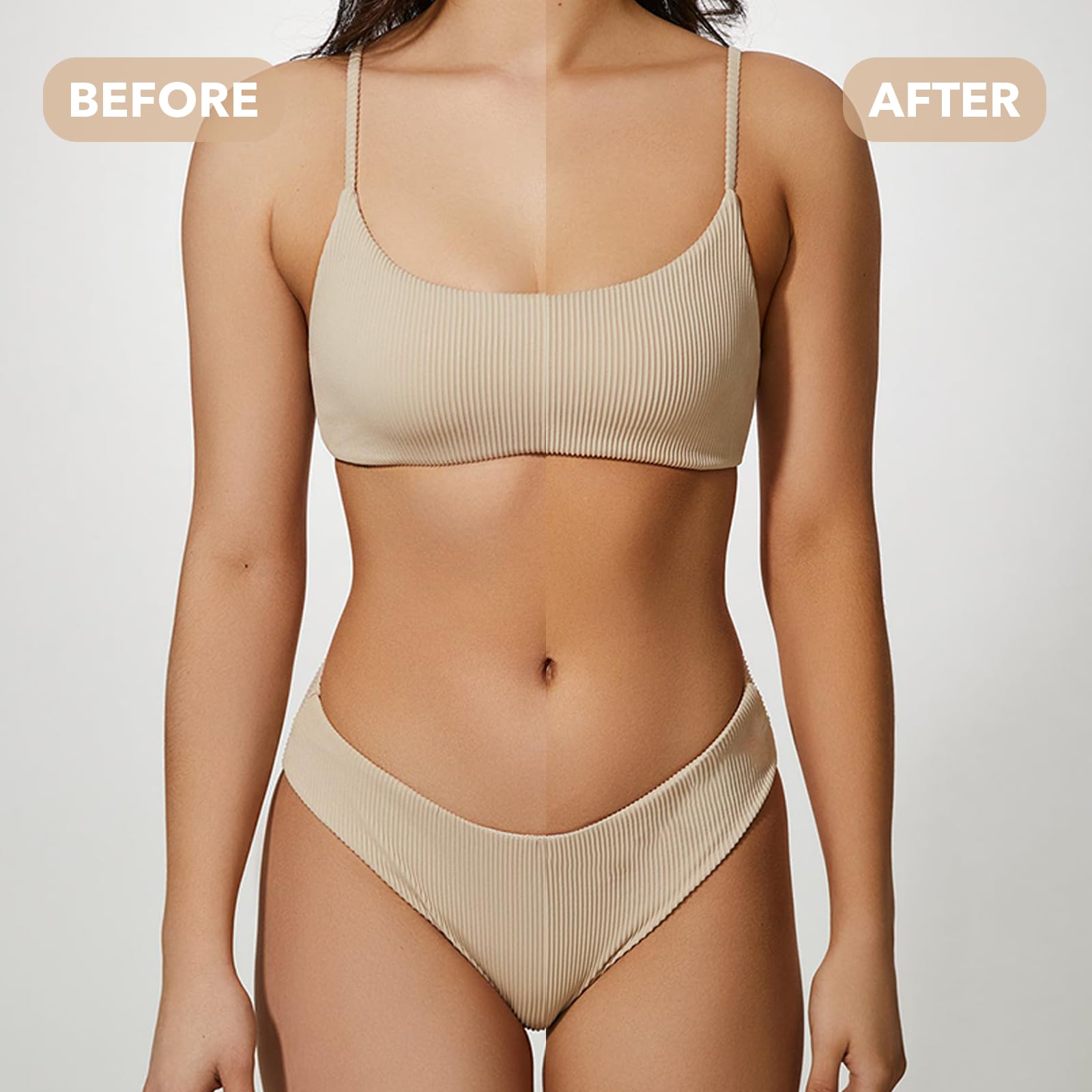 Nuda Self Tanning Mousse | Lightweight Sunless Tanning Lotion | Cruelty Free Body Self Tanner Mousse With Natural Ingredients |