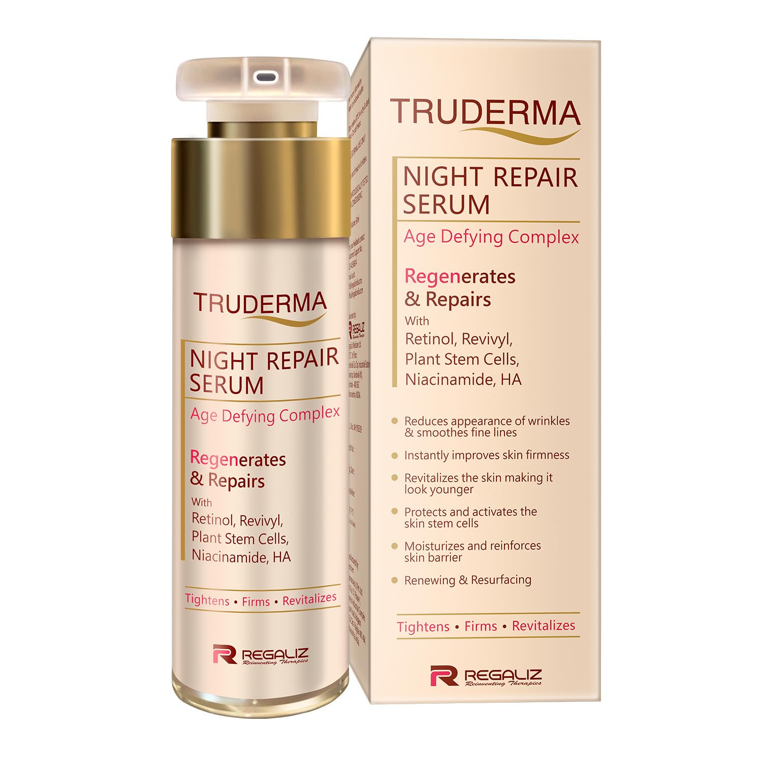 Regaliz Truderma Night Repair Serum-50Ml