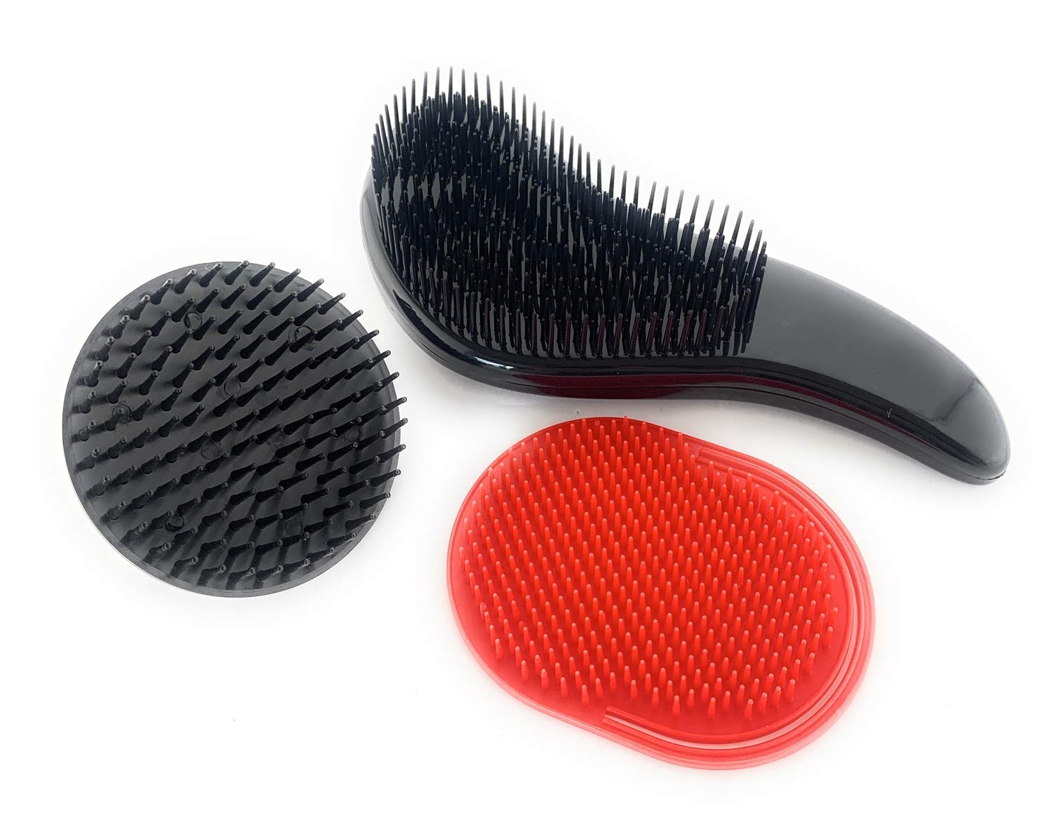 G.B.S Wave Detangling 3-in-1 Hair Brush Set