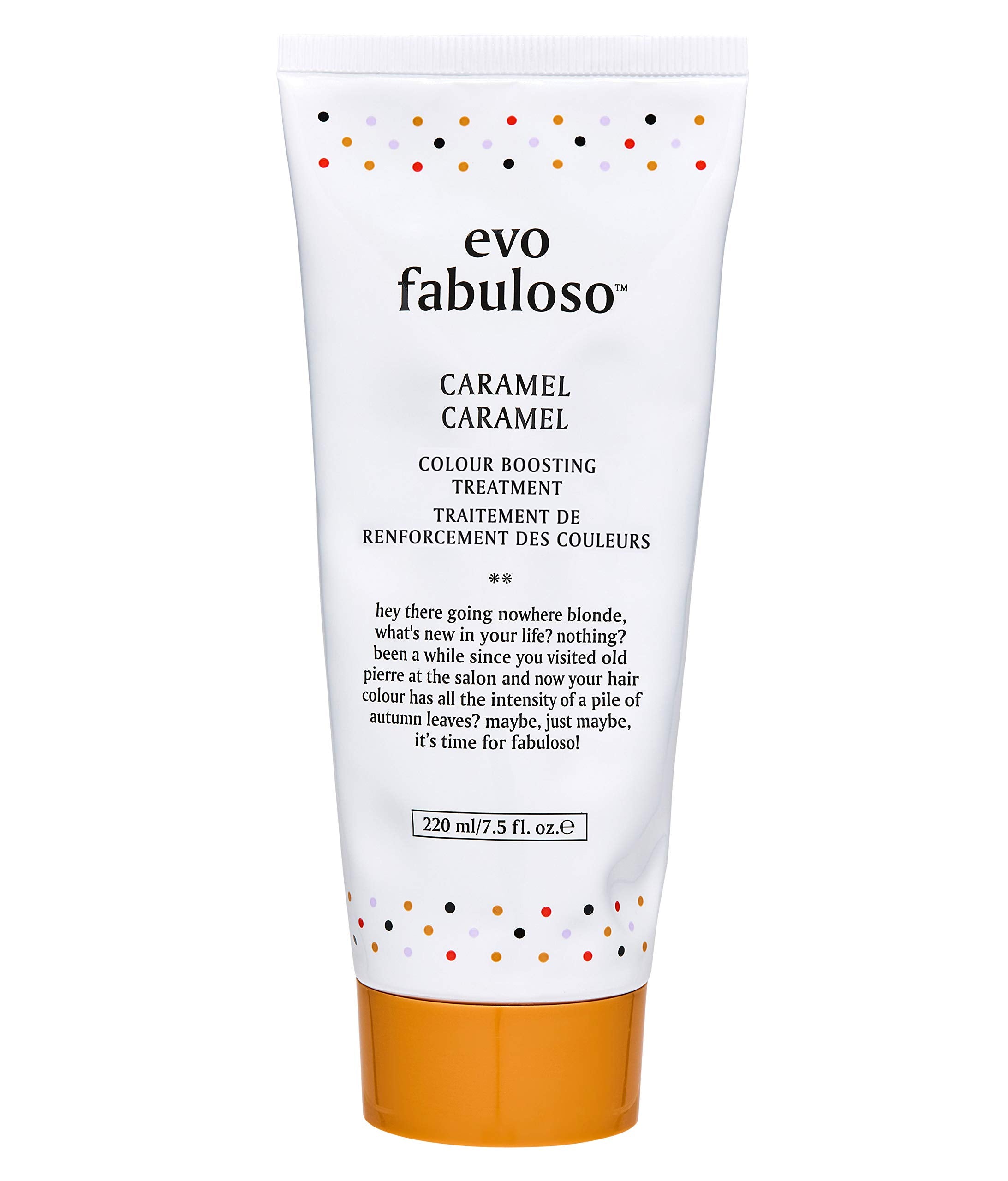 Fabuloso - Caramel Color Boosting Treatment - Color Care Conditioner For Color-Treated Hair - Helps Maintain Color Depth, Tone &