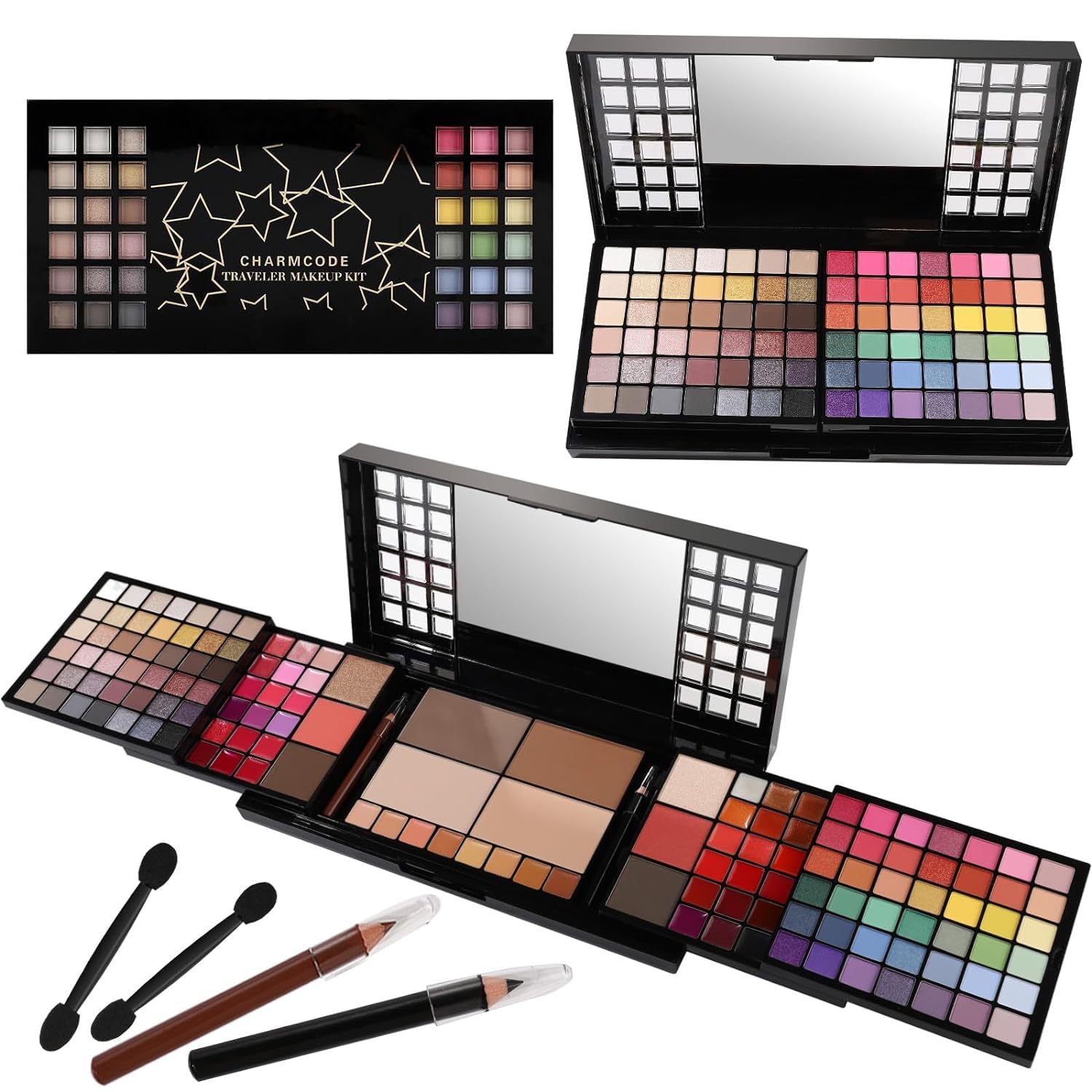 Charmcode All In One Makeup Kit, Makeup Kit For Women Full Kit, Make Up Valentine'S Day Gift Set For Teen Girls- Eyeshadow Palet
