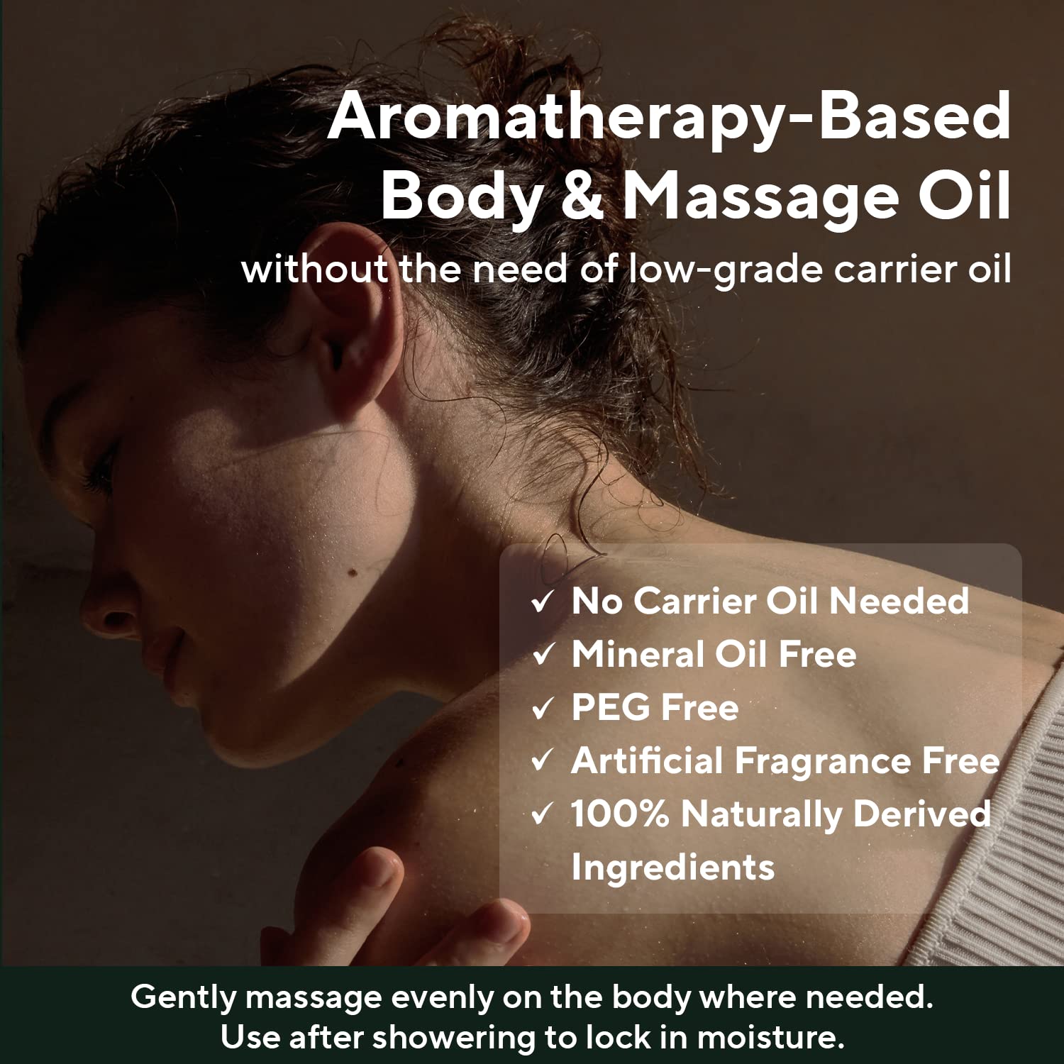 Aromatica Circulating Body Oil Juniper Berry & Ginger - 100Ml / 3.38 Fl. Oz. - Aromatherapy Massage Oil | Scented Body Oil After
