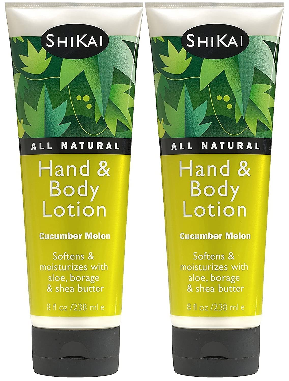 ShiKai - Cucumber Melon Hand & Body Lotion, Plant-Based, Perfect for Daily Use, Rich in Botanicals, Softens & Hydrates Skin, Mil