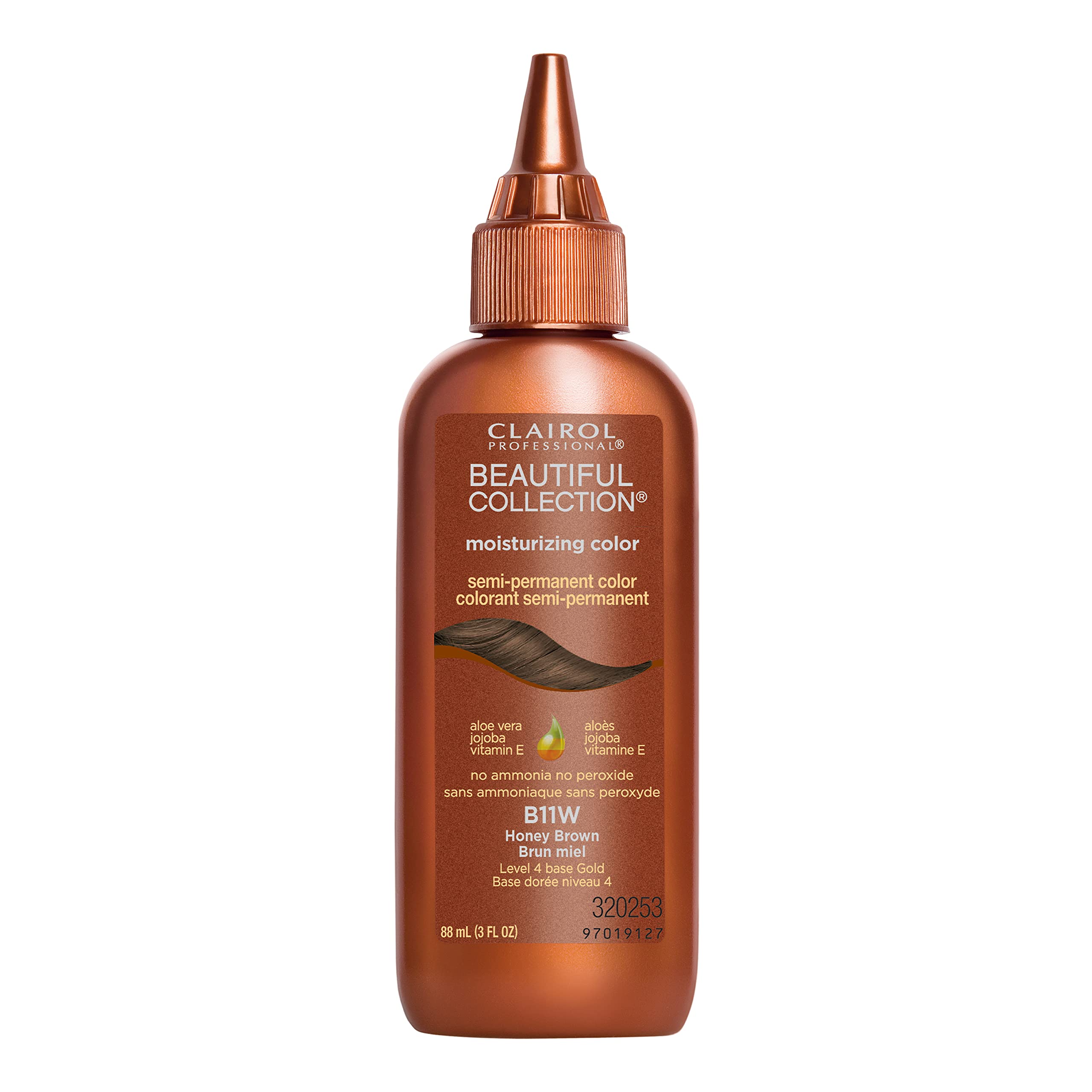Clairol Professional Beautiful Collection Hair Color, 11W Honey Brown, 3 Oz
