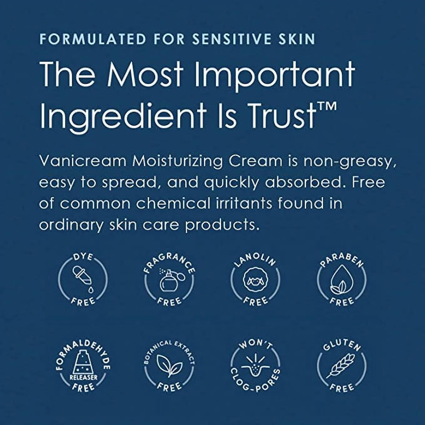 Vanicream Moisturizing Skin Cream For Sensitive Skin 16 Oz (Pack Of 4)4
