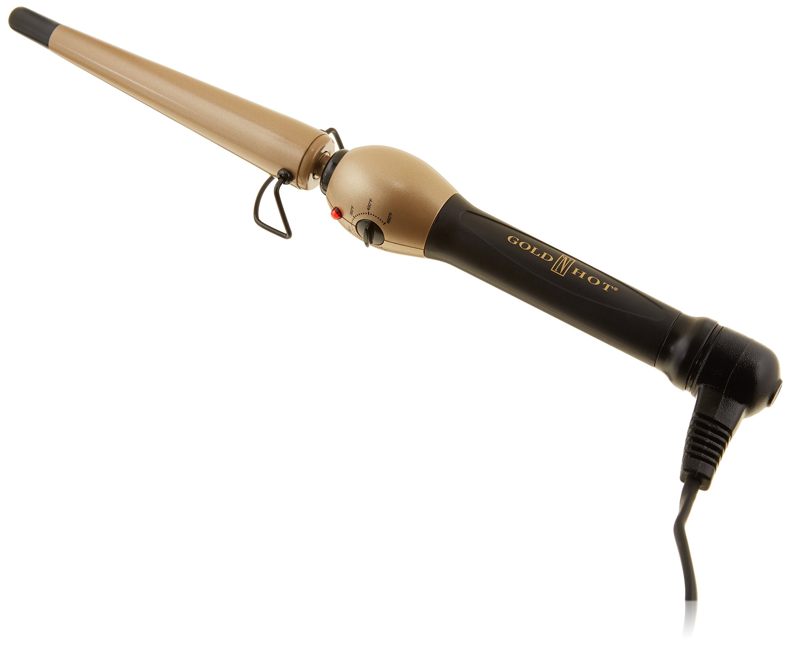 Gold N Hot Ceramic Conical Iron, 1 Inch