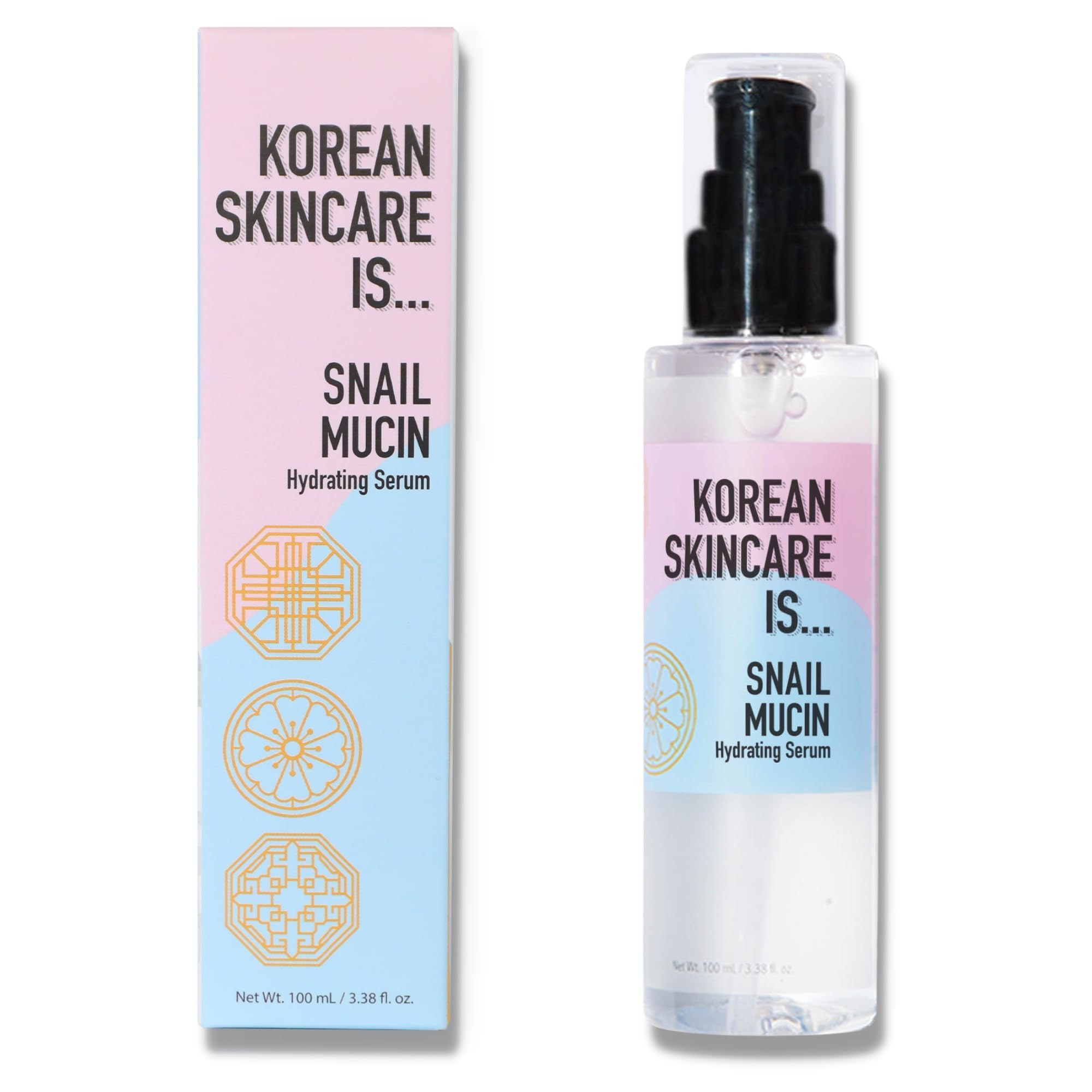 Elizabeth Mott - Korean Skincare Is Snail Mucin - Deep Moisture Hydrating Face Serum For Clear Skin With 97% Snail Secretion Fil