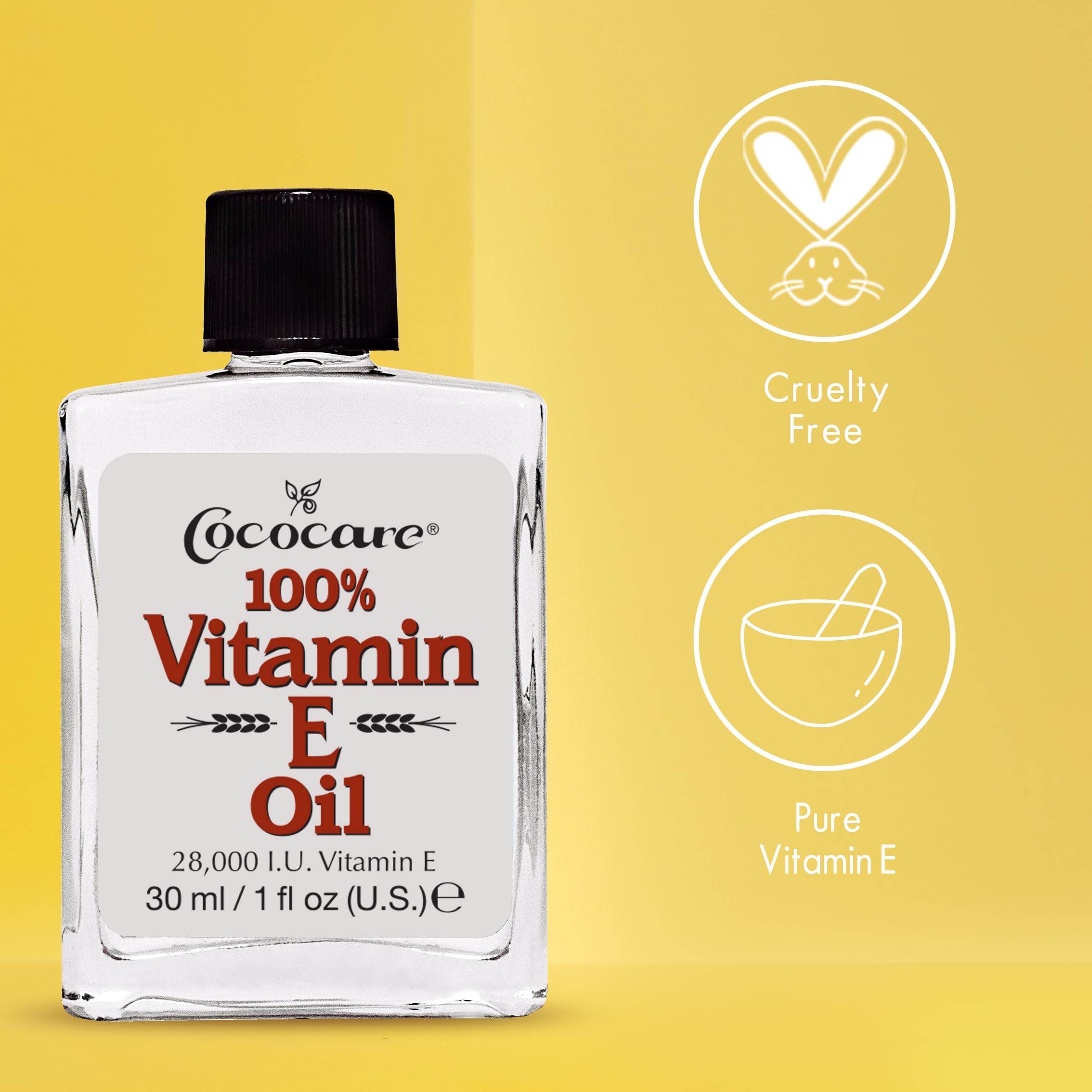 Cococare 100% Vitamin-E 1Oz 28000 I.U. (3 Pack)