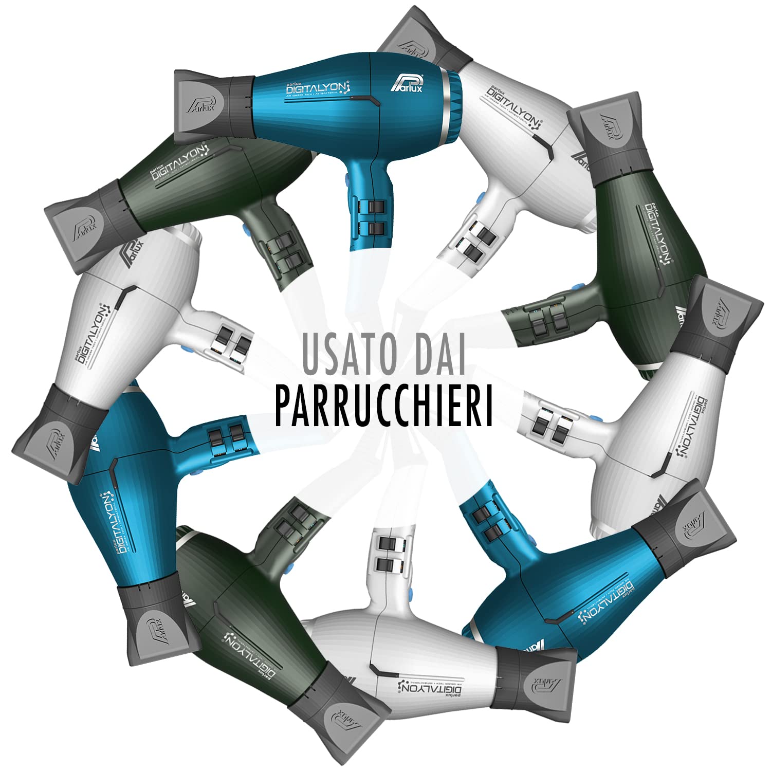Parlux Digitalyon Blue with Magic Sense