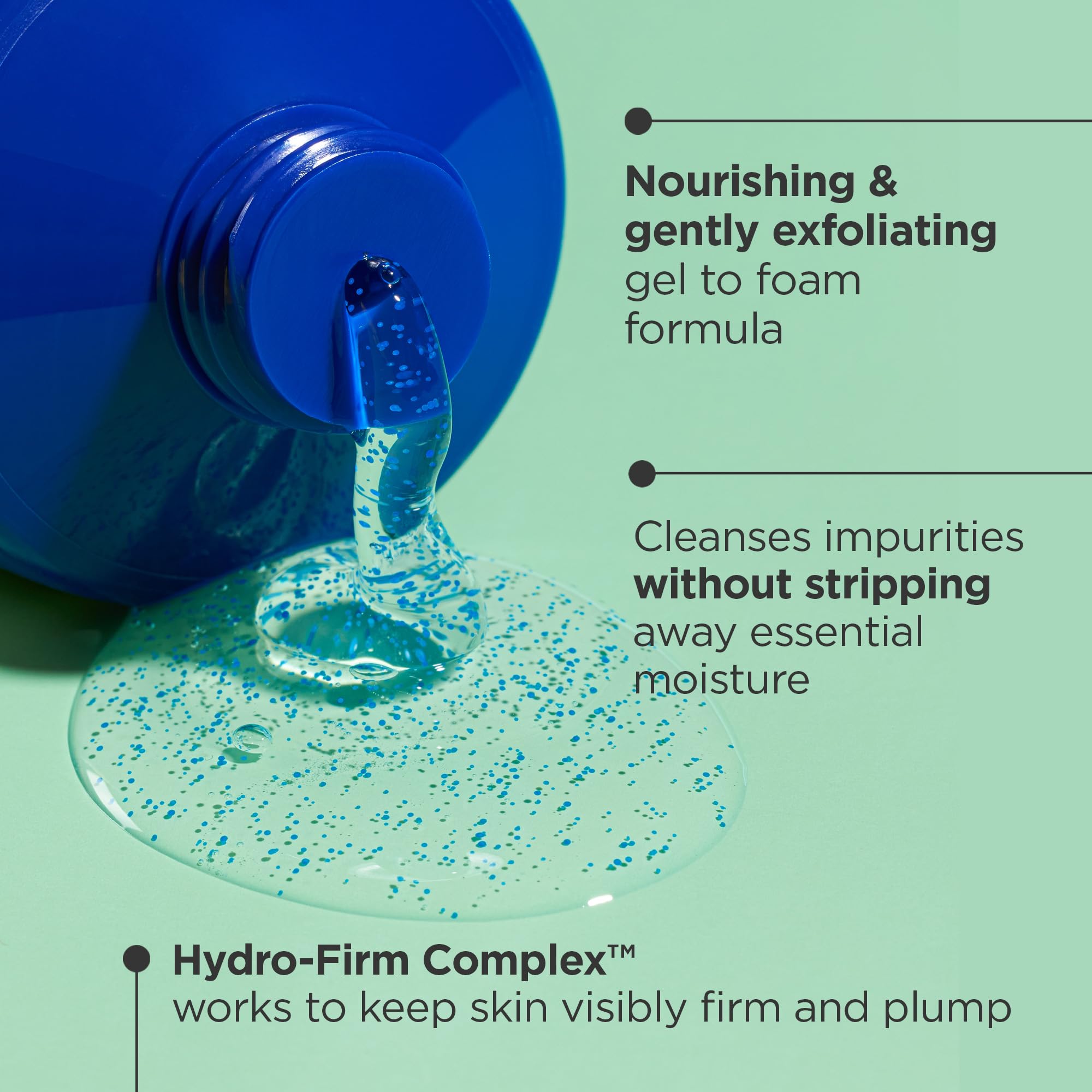 Andalou Naturals Body Wash, Deep Hydration Shower Gel, Ultra-Nourishing Skin Care For Dry Skin With Hyaluronic Acid & Ceramides,