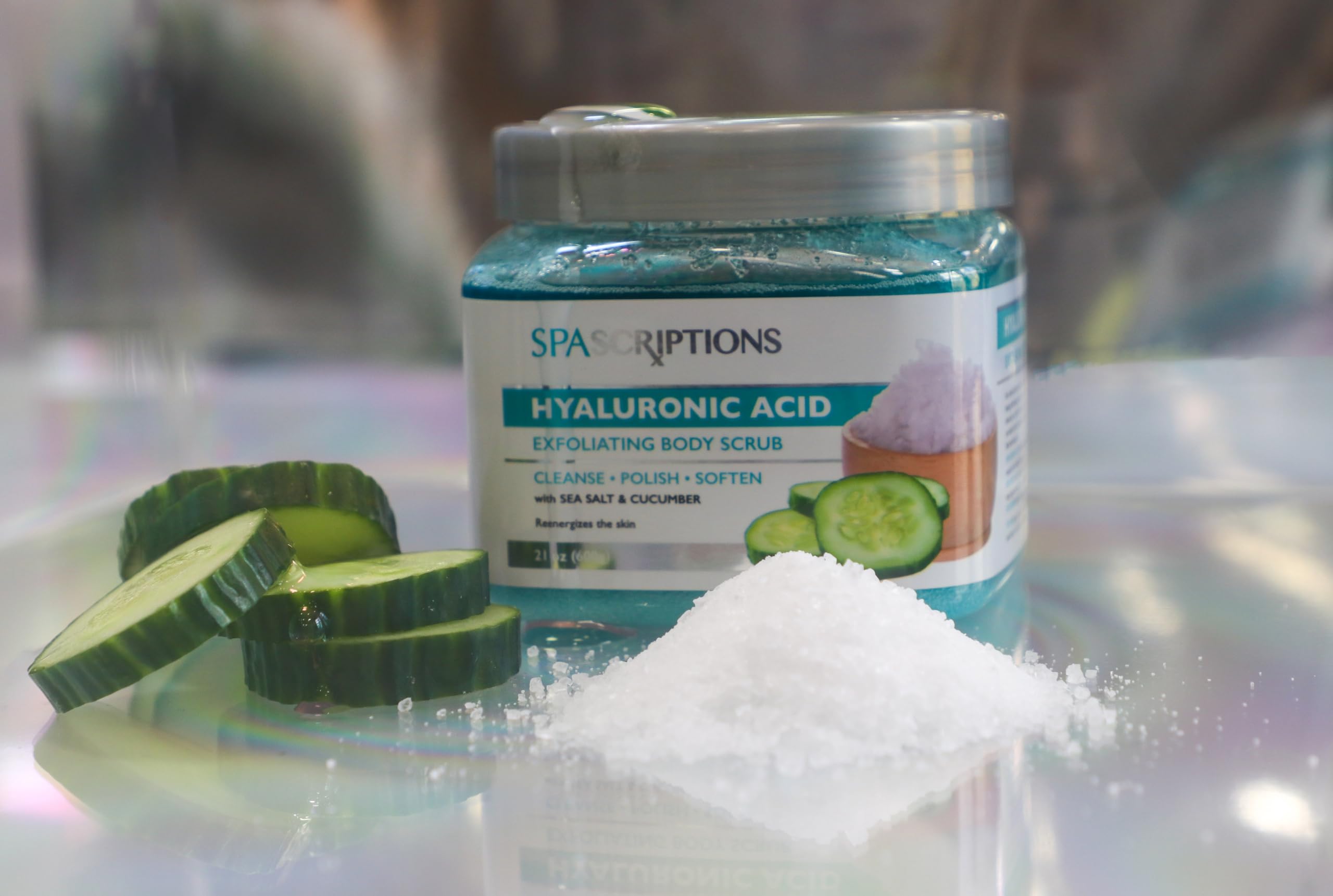 Spascriptions Body Scrubs 21 Oz (21 Oz, Hyaluronic Acid)