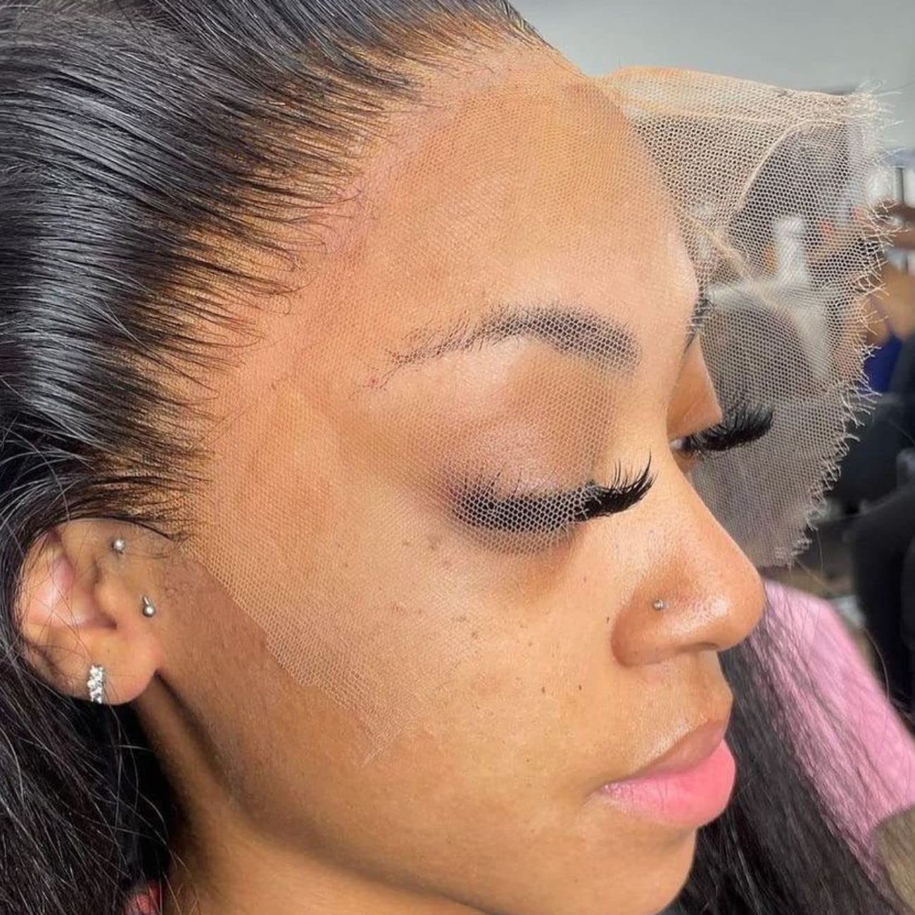 Beeos 13X6 Skinlike Real Hd Lace Frontal Deep Wave, 0.10Mm Ultra-Thin Hd Lace Unique Clean Pre-Plucked Natural Hairline Ear To E