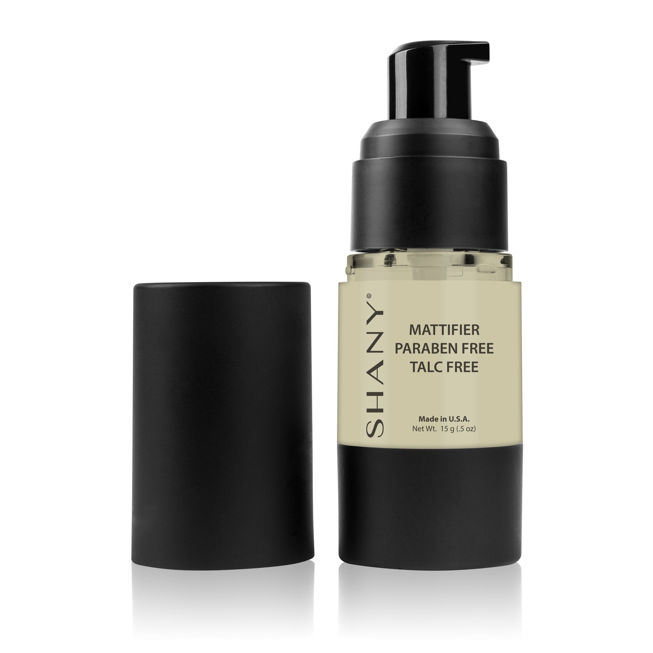 Shany Paraben Free/Talc Free Oil Control Mattifier - 0.5 Oz. Airless Pump