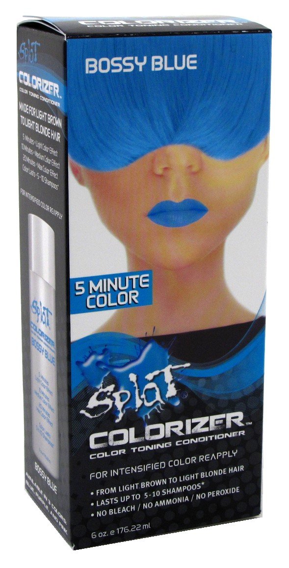 Splat Colorizer Color Toning Conditioner, Bossy Blue 6 oz