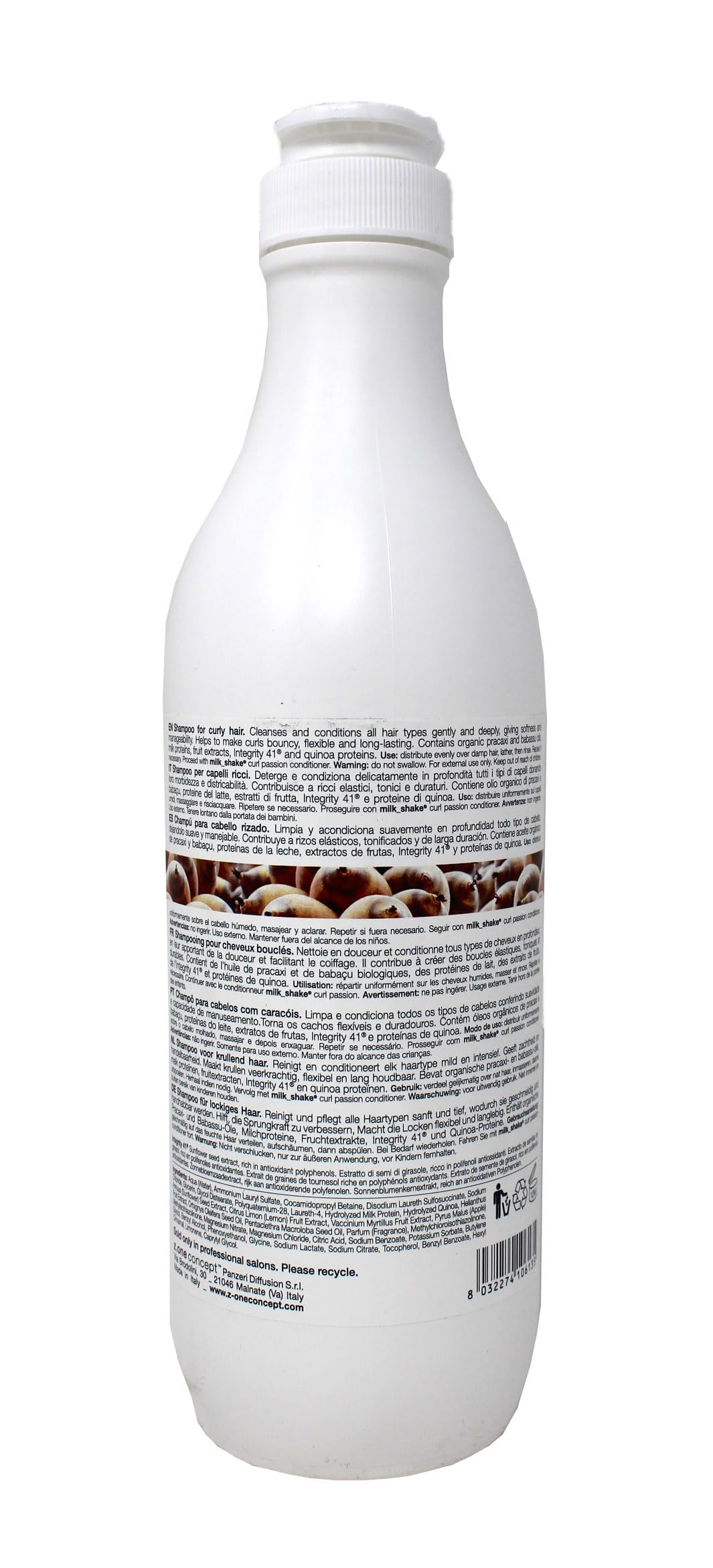 milk_shake curl Passion curly Hair Shampoo - SLES Free Shampoo for curly Hair 338 oz