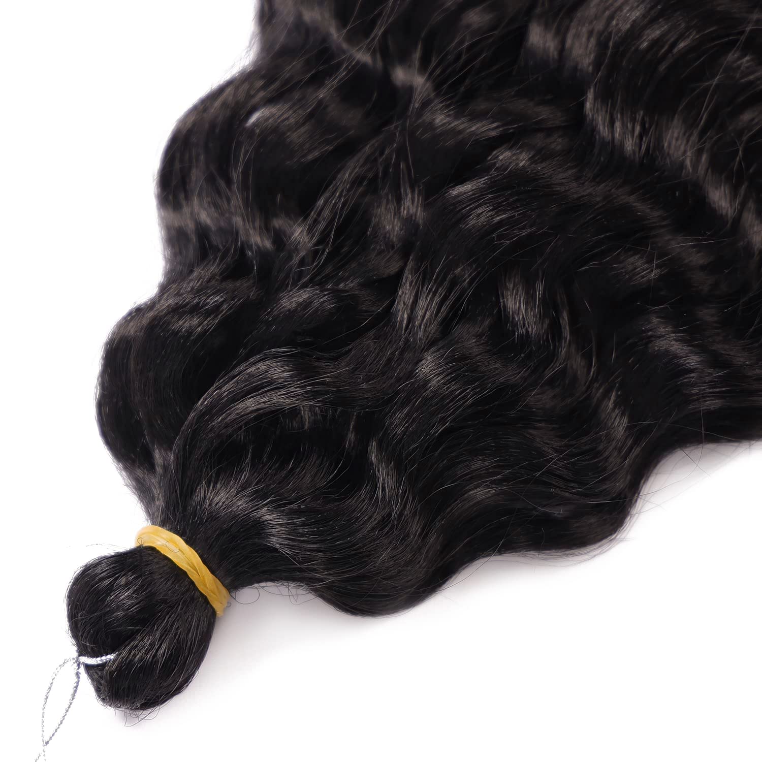Curly Braiding Crochet hair 30inch, Ocean Wave Crochet Hair Extensions, Soft Synthetic Crochet Hair Extensions for Black Women 6