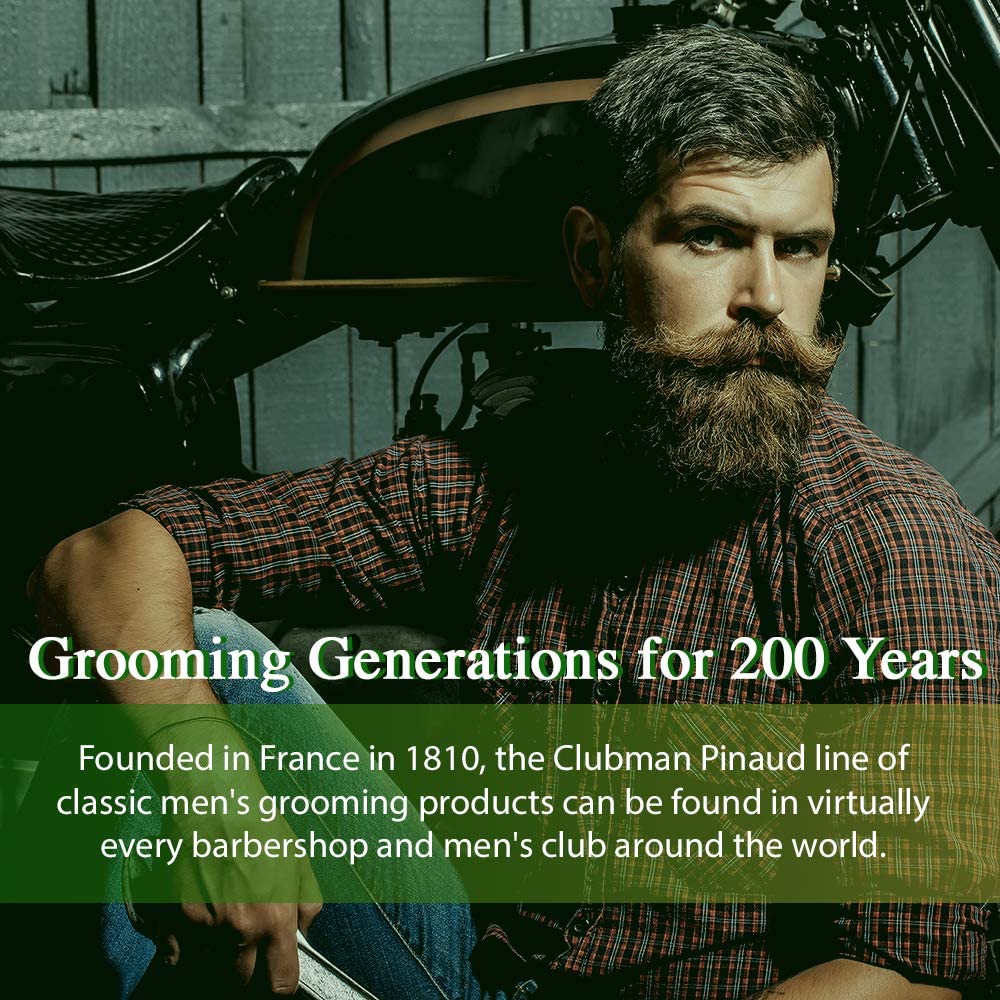 Clubman Moustache Wax Neutral 0.50 Oz (Pack Of 4)