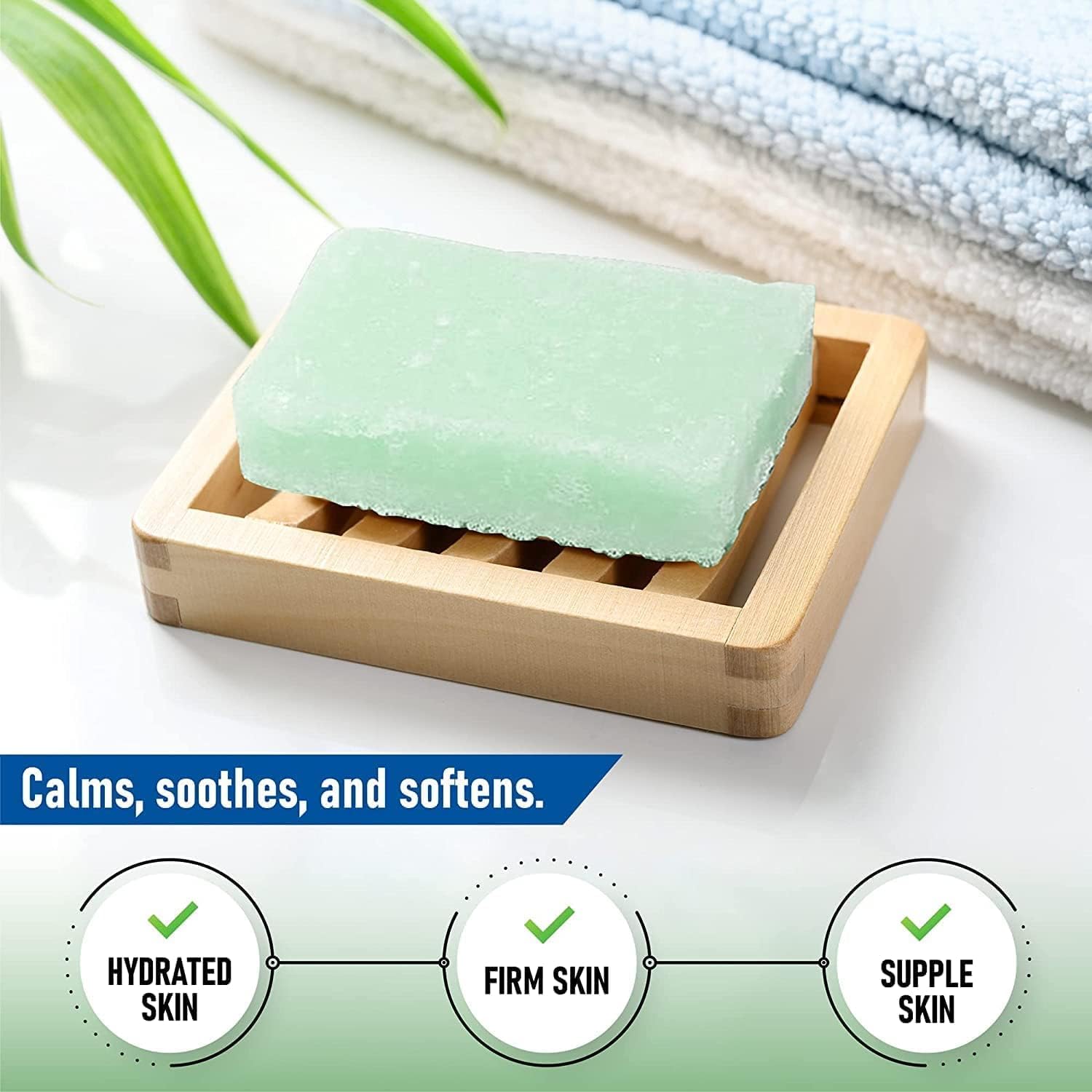 T.Taio Esponjabon Aloe Vera Soap Sponge - Gentle Shower Scrubber With Mini Mother Of Pearl - Cleaning Bath Wash Scrub - Dirt & O